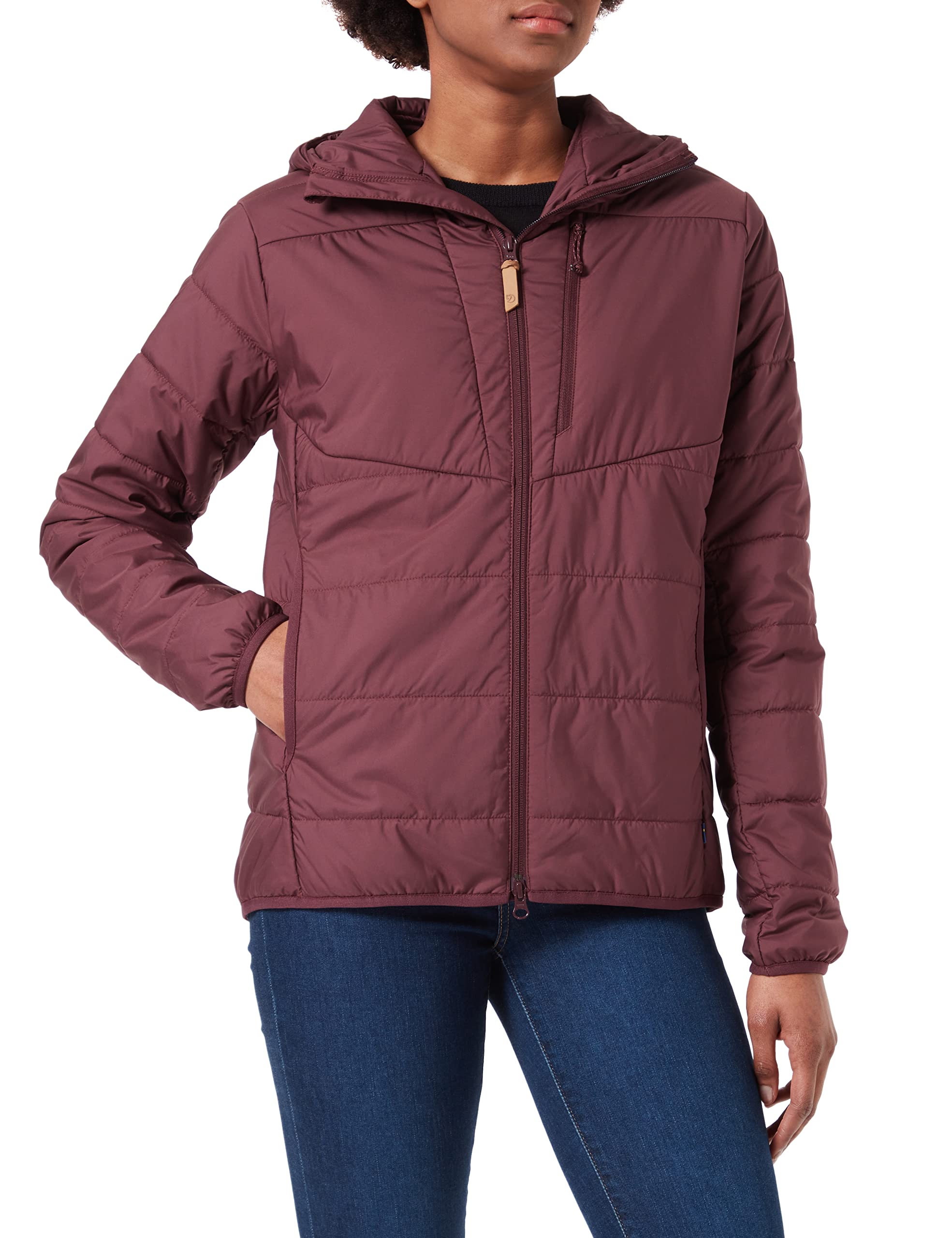 Fjällräven Women's Keb Padded Hoodie Jacket - Waterproof Winter Coat for Hiking & Outdoor Activities (1-Pack)
