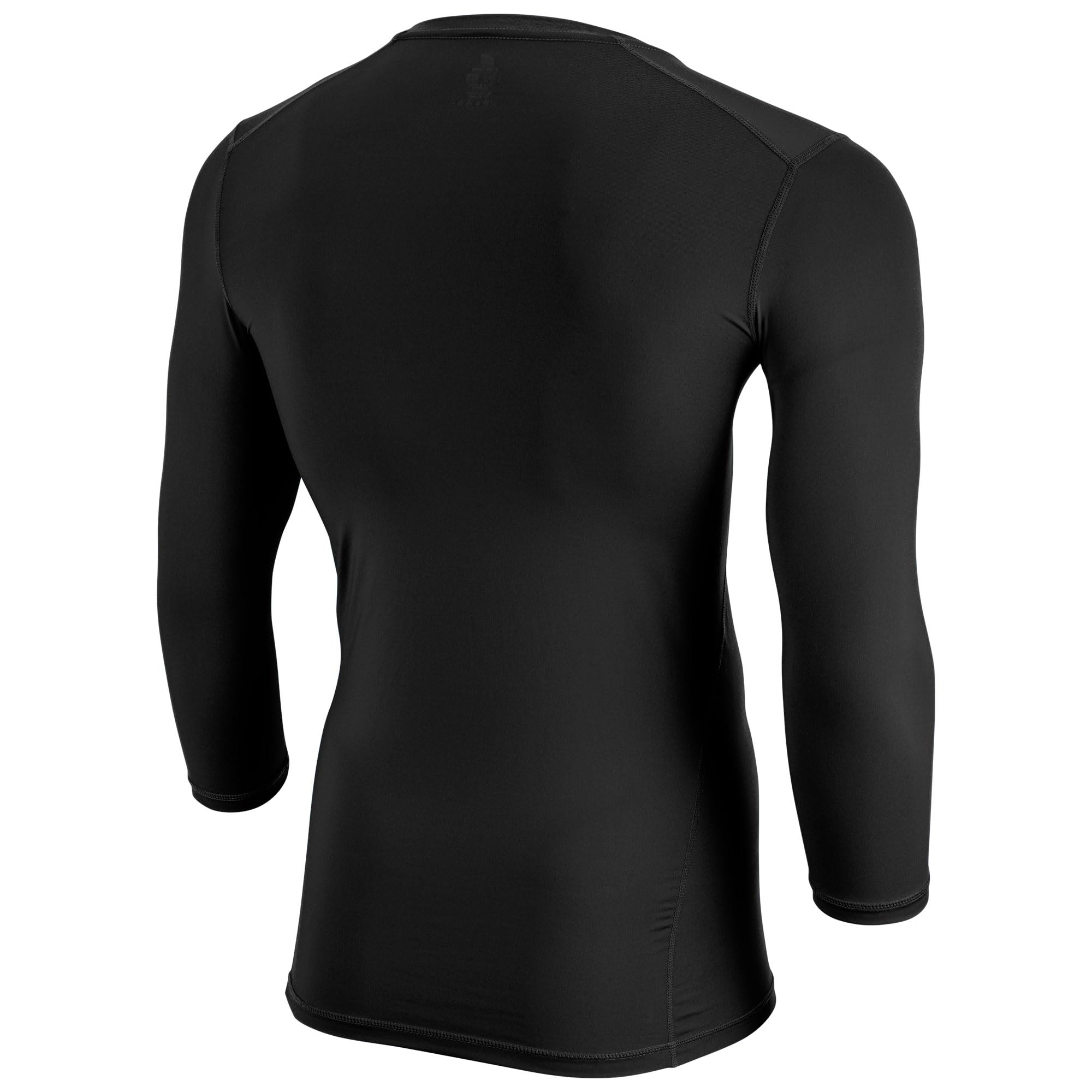 CHAMPRO Lightning Men's 3/4 Sleeve Compression Shirt - Moisture Wicking Baselayer for Football, Basketball & Baseball Training - Performance Athletic Top for Sports & Workouts