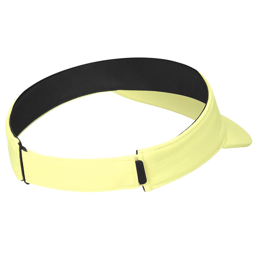 Nike Dri-FIT AeroBill Performance Golf Visor - Moisture Wicking, UV Protection, Lightweight for Men & Women | Perfect for Golf, Running, Tennis & Outdoor Sports (Citron Tint)