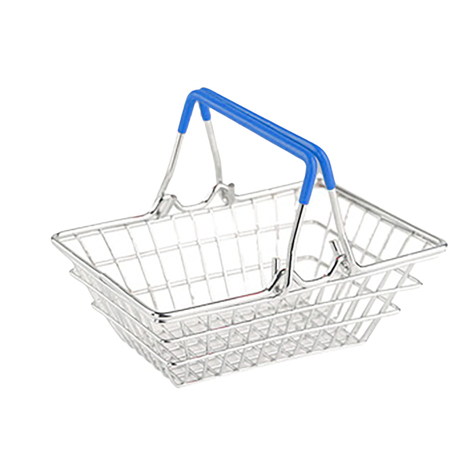 French Fry Chicken Nugget Mini Baskets - 6 Pack Small Food Containers & Organizers for Kitchen, Dining, Bar - Perfect for Snacks, Party Serving, and Shopping Cart Organization
