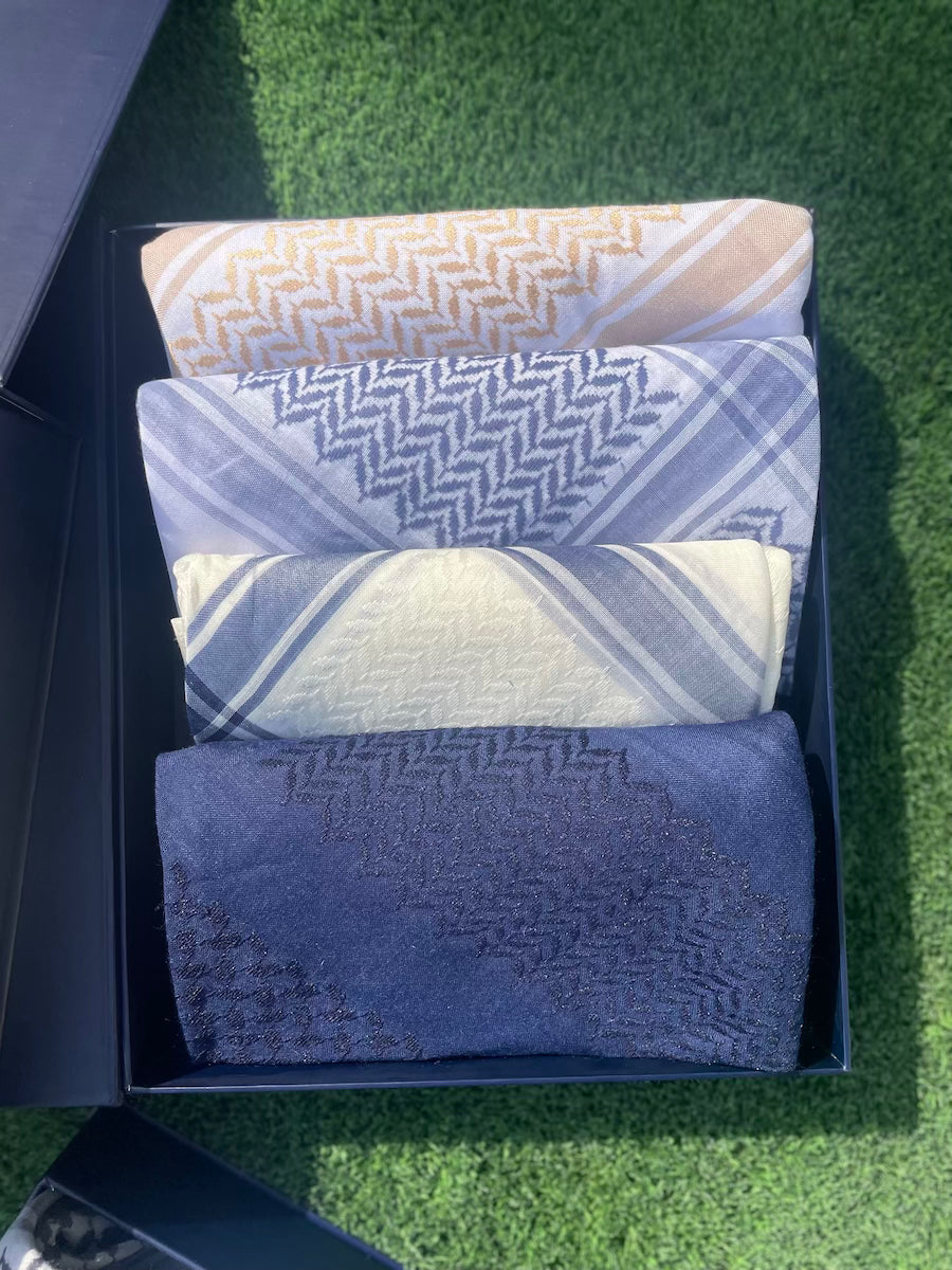Exclusive Mystic Oasis Shemagh & Keffiyeh Scarf Set - Limited Edition Arab Headwear for Men & Women - Perfect for Desert Travel, Outdoor Adventures & Fashion Accessories