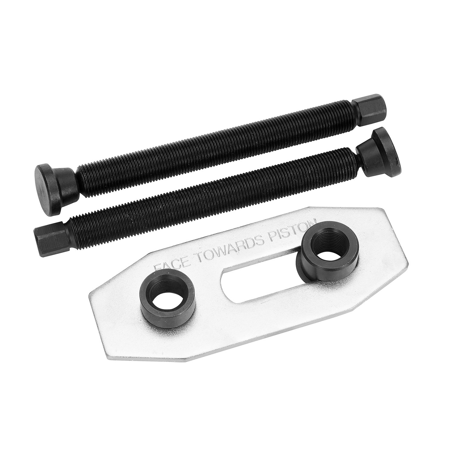 OEMTOOLS 27277 Dual/Single Disc Brake Pad Spreader & Caliper Compression Tool - Professional Dual Piston Caliper Tool for Disk Brake Service - Perfect for Auto Repair Shops & DIY Car Maintenance