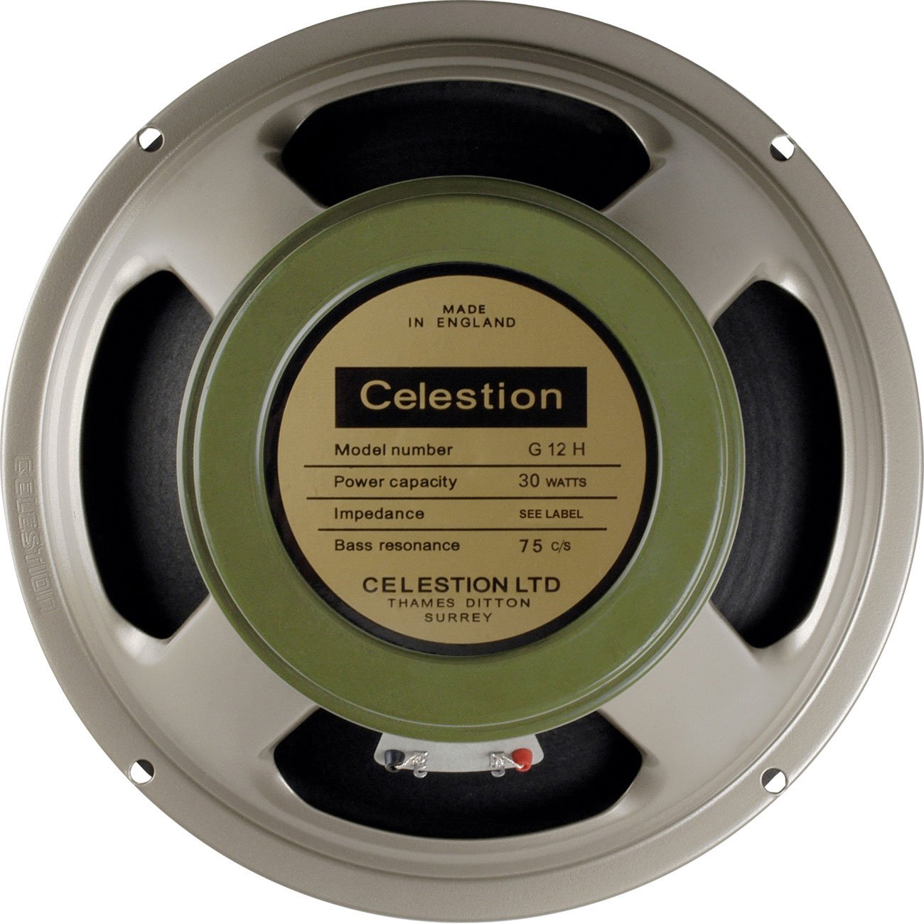 CELESTION Heritage G12H (55Hz) 8 Ohm Guitar Speaker - Premium British Tone for Blues, Rock & Vintage Amps | Perfect for Studio Recording & Live Performances