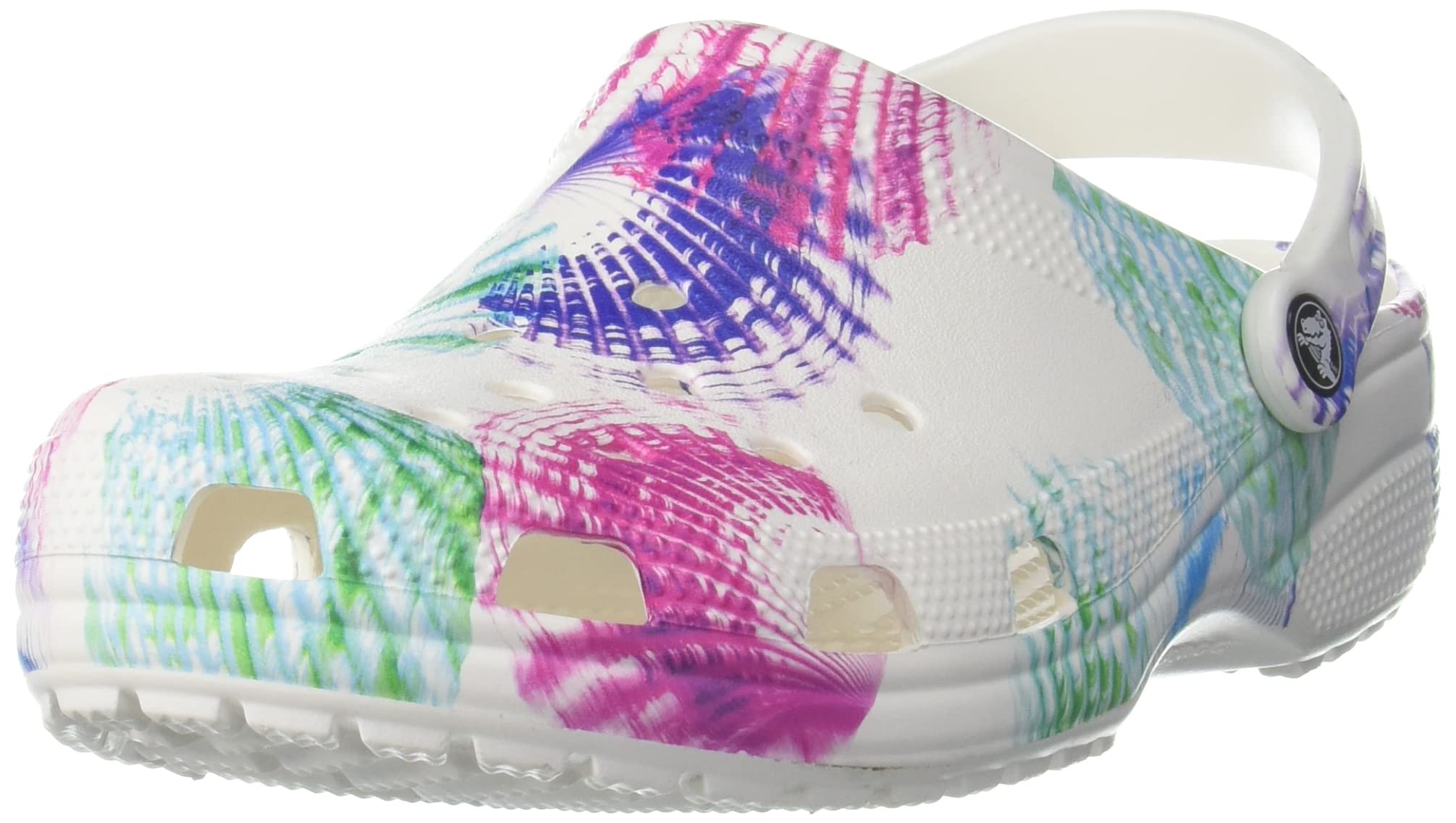 Crocs Unisex-Adult Classic Cyber Beach Clogs - Comfortable Water Shoes for Men & Women - Perfect for Beach, Pool, and Outdoor Activities