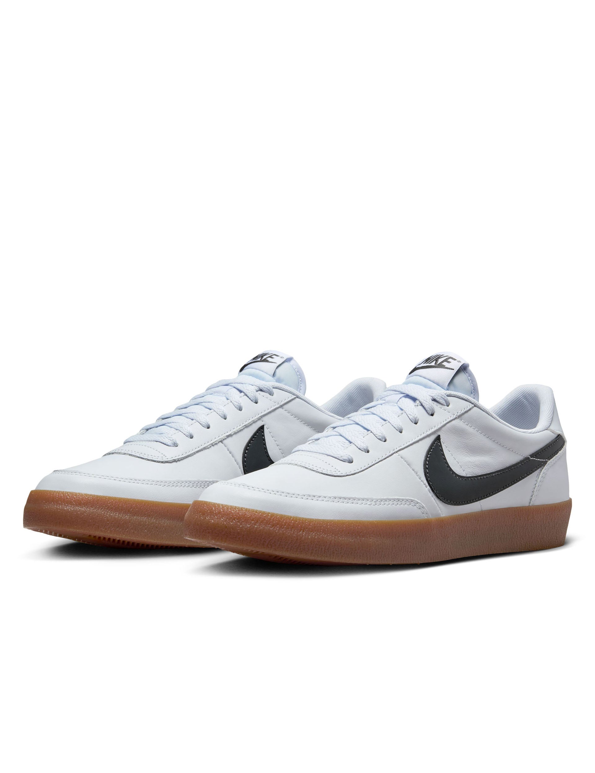 Nike Killshot 2 Leather Sneakers - Football Grey/White/Gum Medium Brown | Men's Casual Shoes for Everyday Wear & Street Style