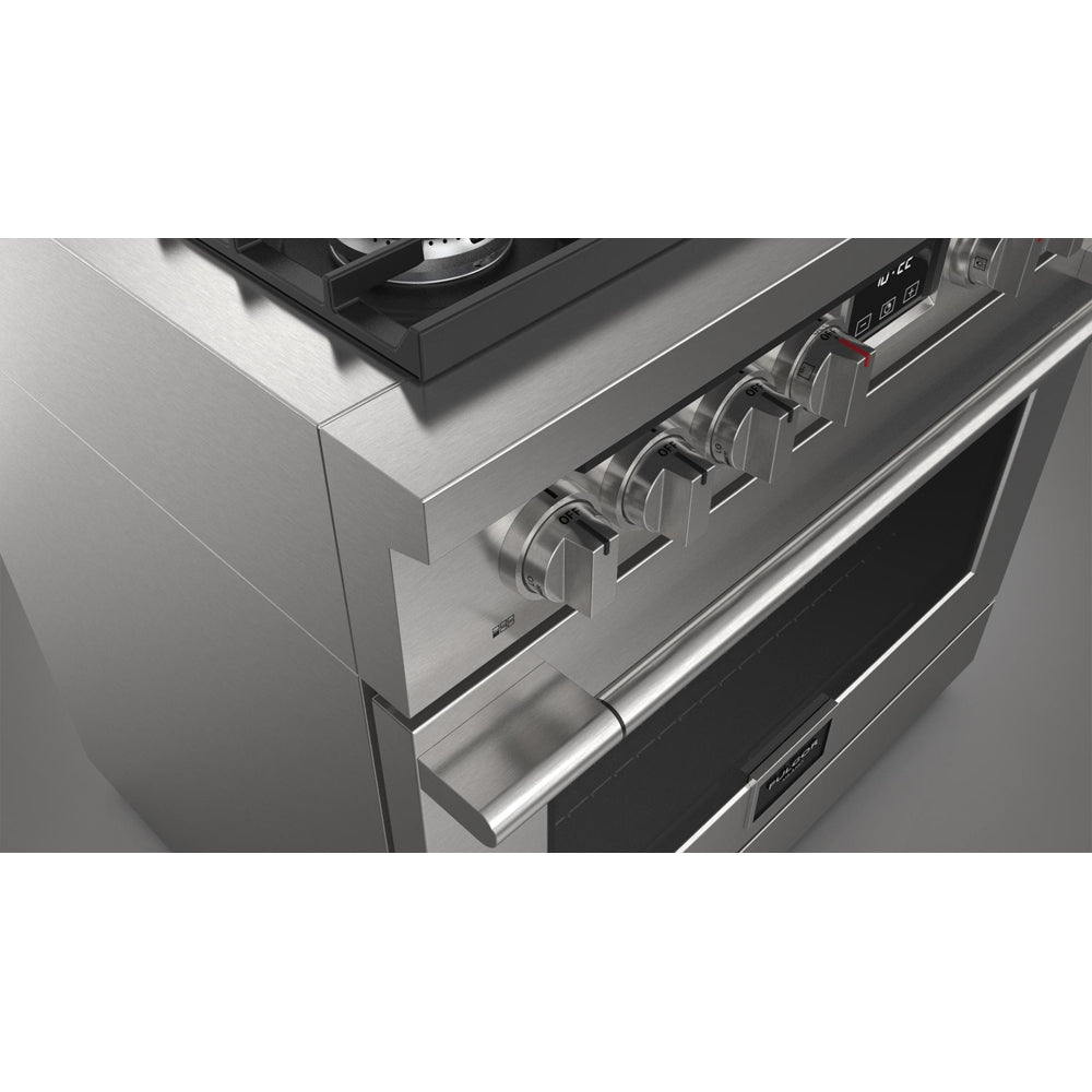 Fulgor Milano 36-Inch 400 Series Accento All Gas Range - Stainless Steel (F4PGR366S2) | Professional Gas Stove for Home Kitchen, Restaurant & Commercial Use