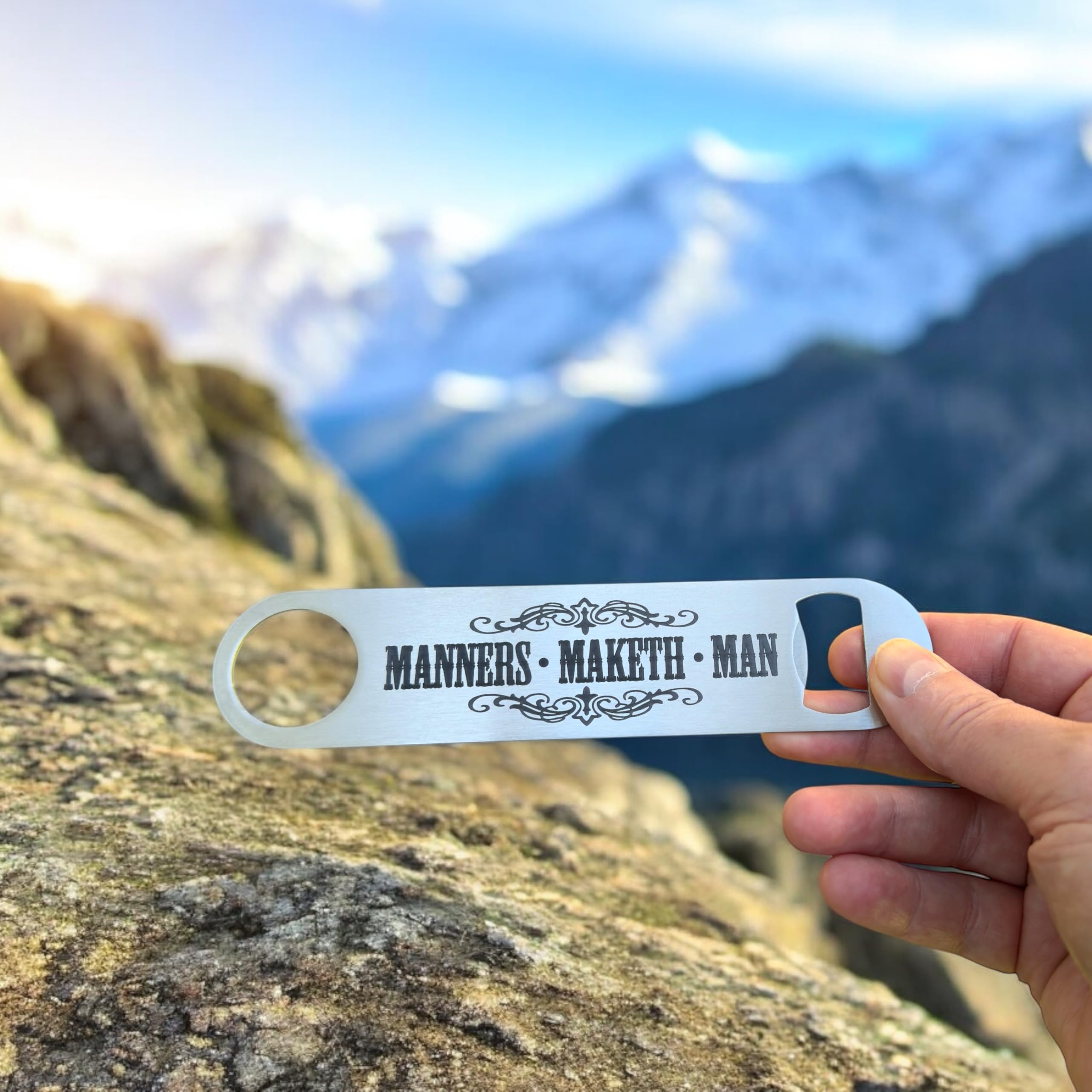 Premium Stainless Steel Bottle Opener - Elegant 