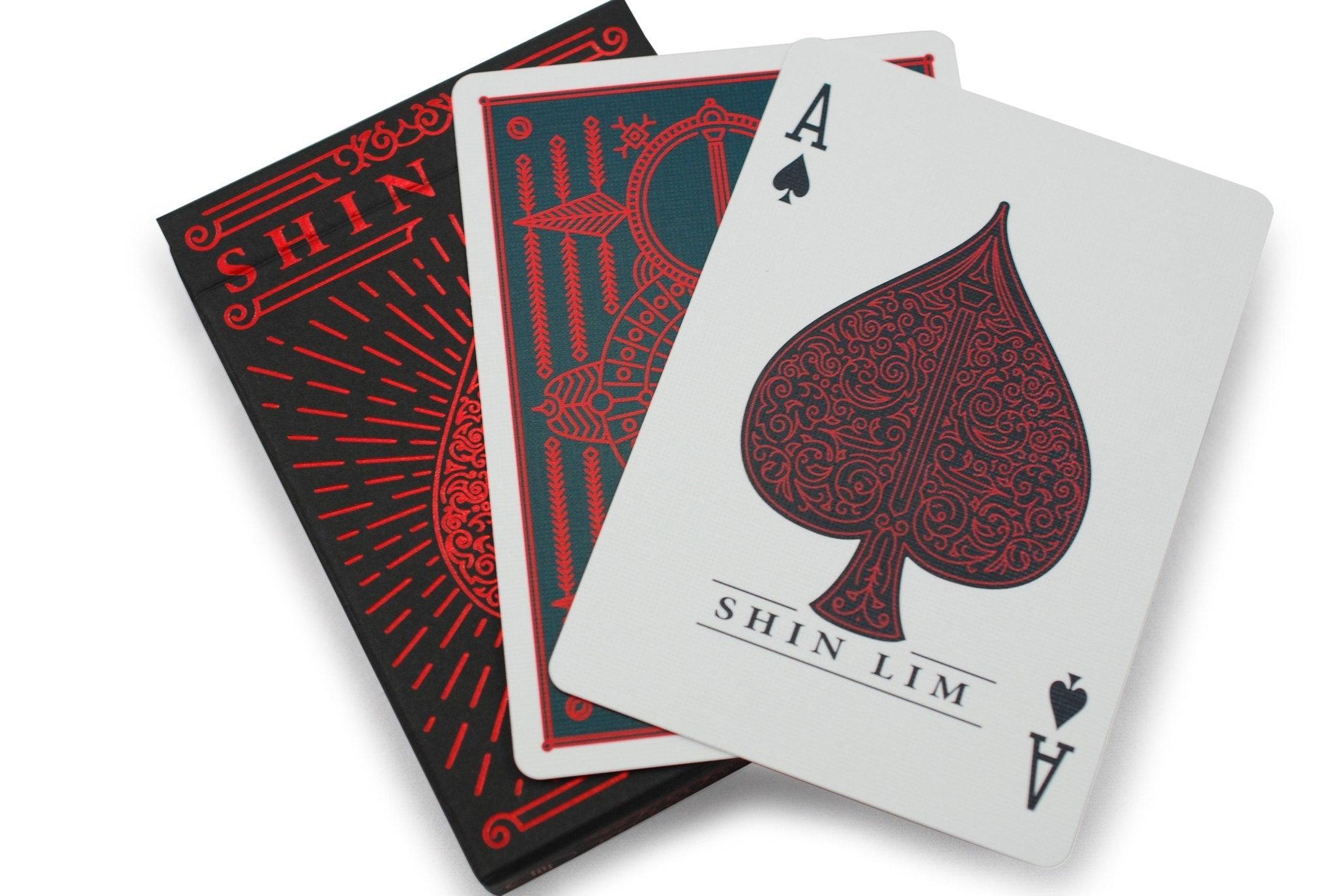 Shin Lim Magic Tricks & Playing Cards - Premium Quality for Magicians & Cardistry Enthusiasts | Perfect for Performances, Practice & Gifts