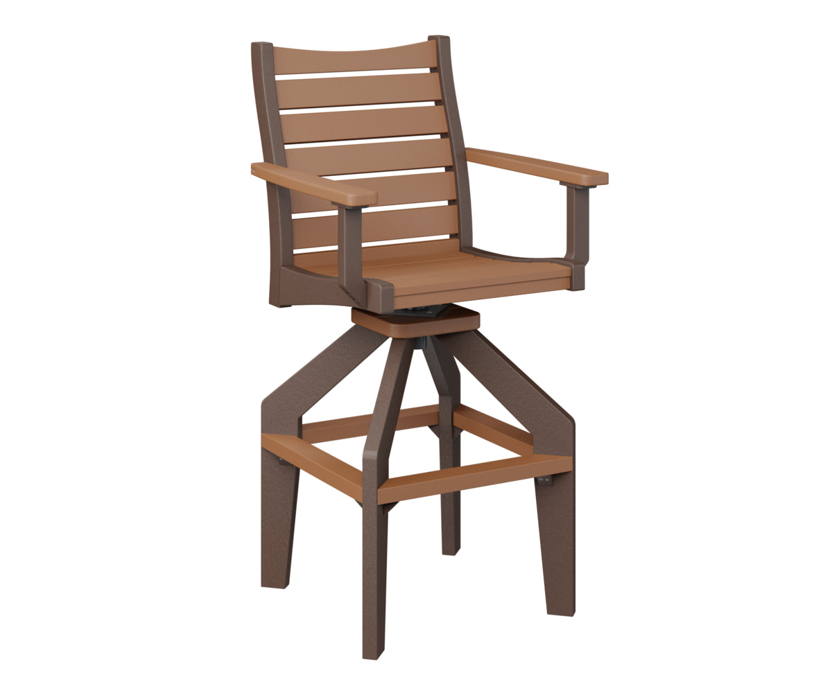 Cedar on Chocolate Brown