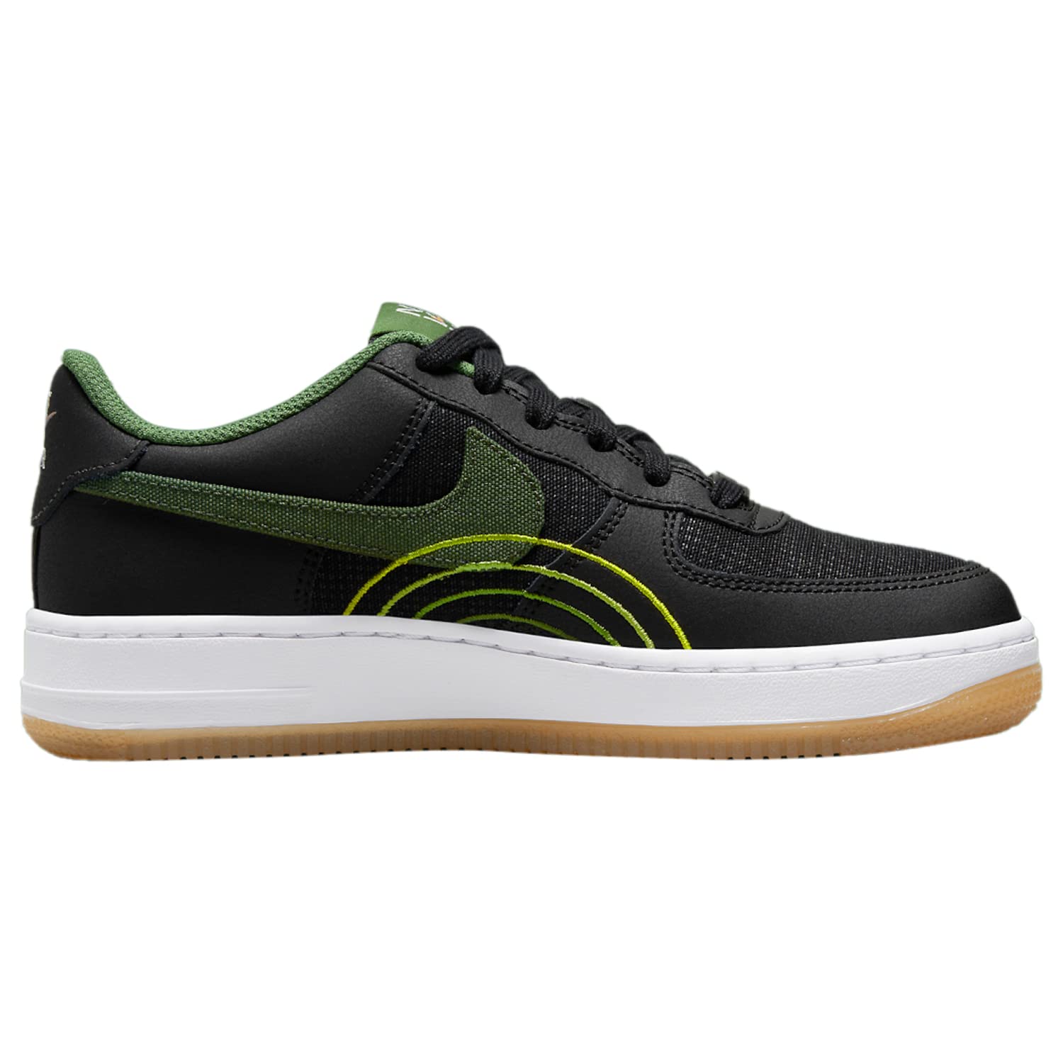Nike Air Force 1 GS Girls' Sneakers - Lightweight Comfortable Basketball Shoes for Kids - Perfect for School, Sports & Everyday Wear