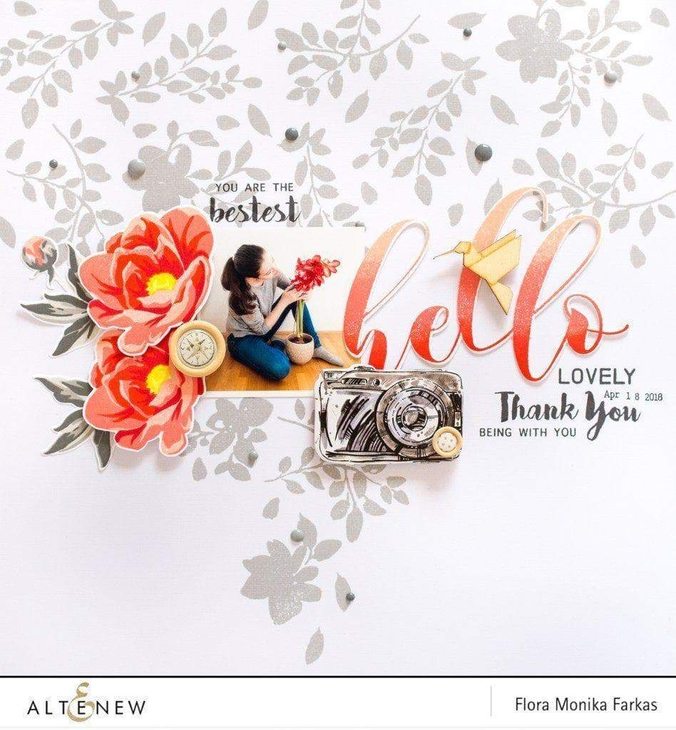 Mega Greetings Stamp & Die Bundle Set for Card Making, Scrapbooking, DIY Crafts - Perfect for Handmade Cards, Invitations, and Paper Projects
