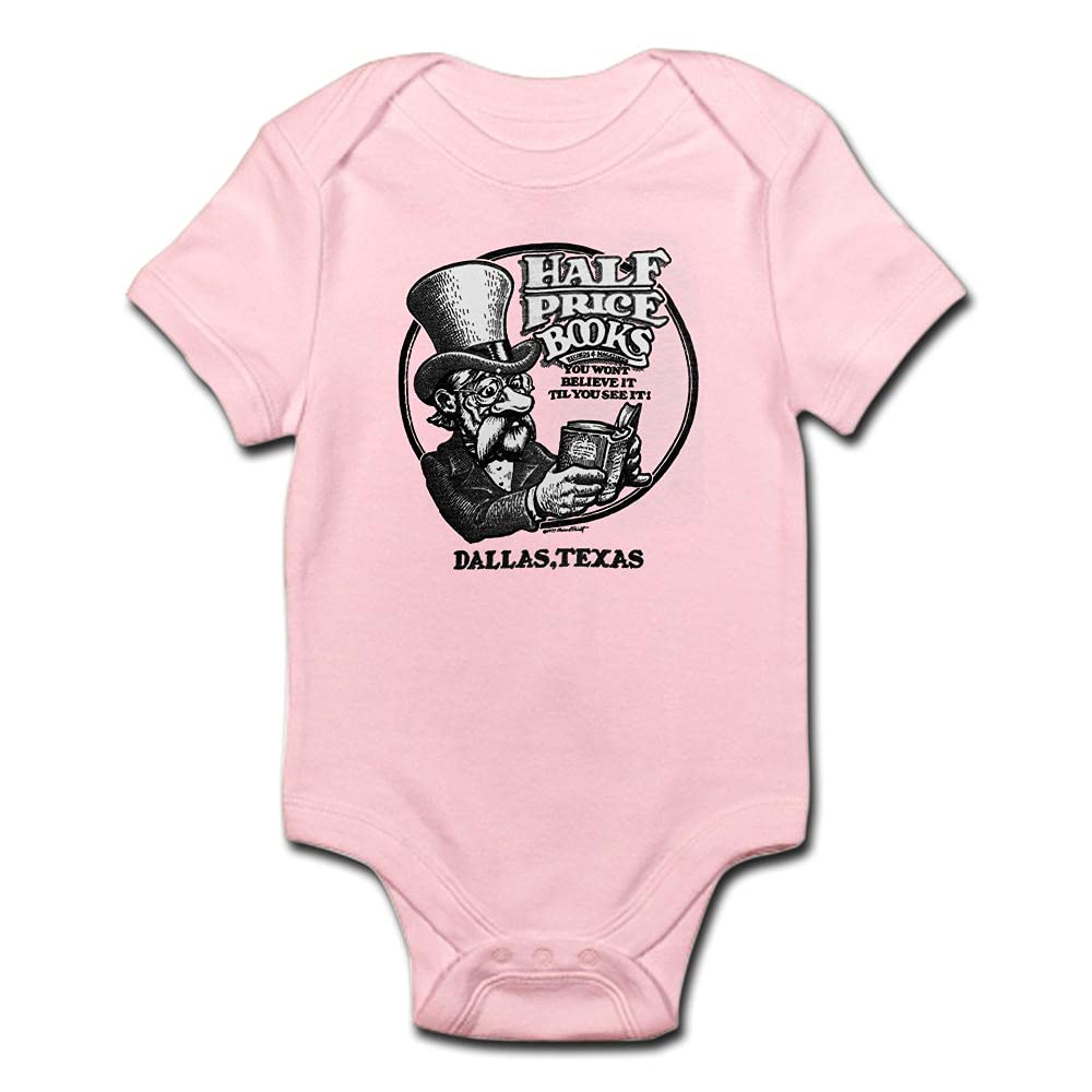 Half Price Books Infant Bodysuit - Cute Baby Onesie for Boys & Girls | Perfect for Book Lovers, Baby Showers & Library Visits