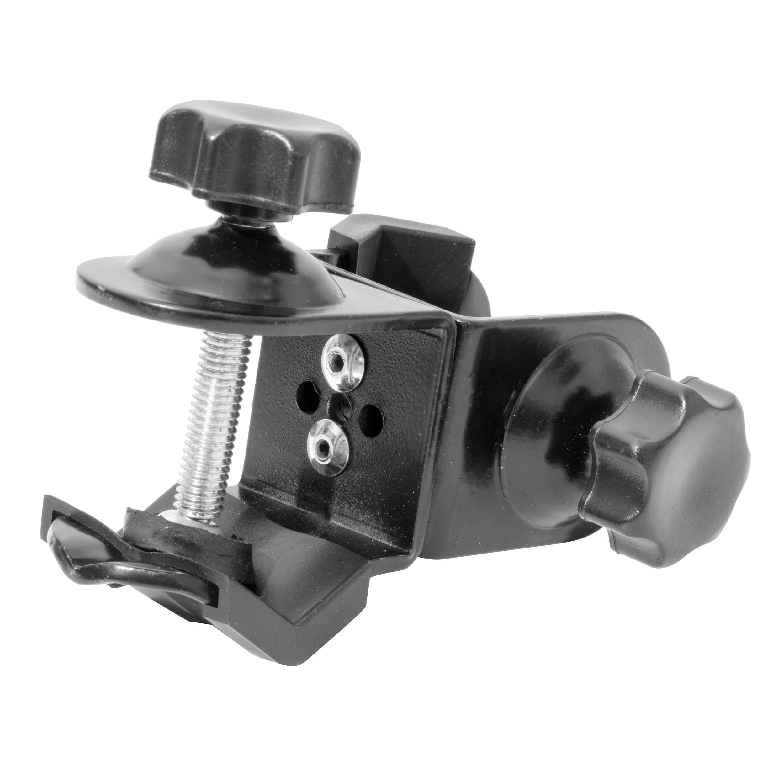 Pixapro Double C Clamp - Heavy Duty Metal Spring Clamp for Photography, Woodworking, and DIY Projects - Perfect for Holding Lights, Backdrops, and Workpieces Securely