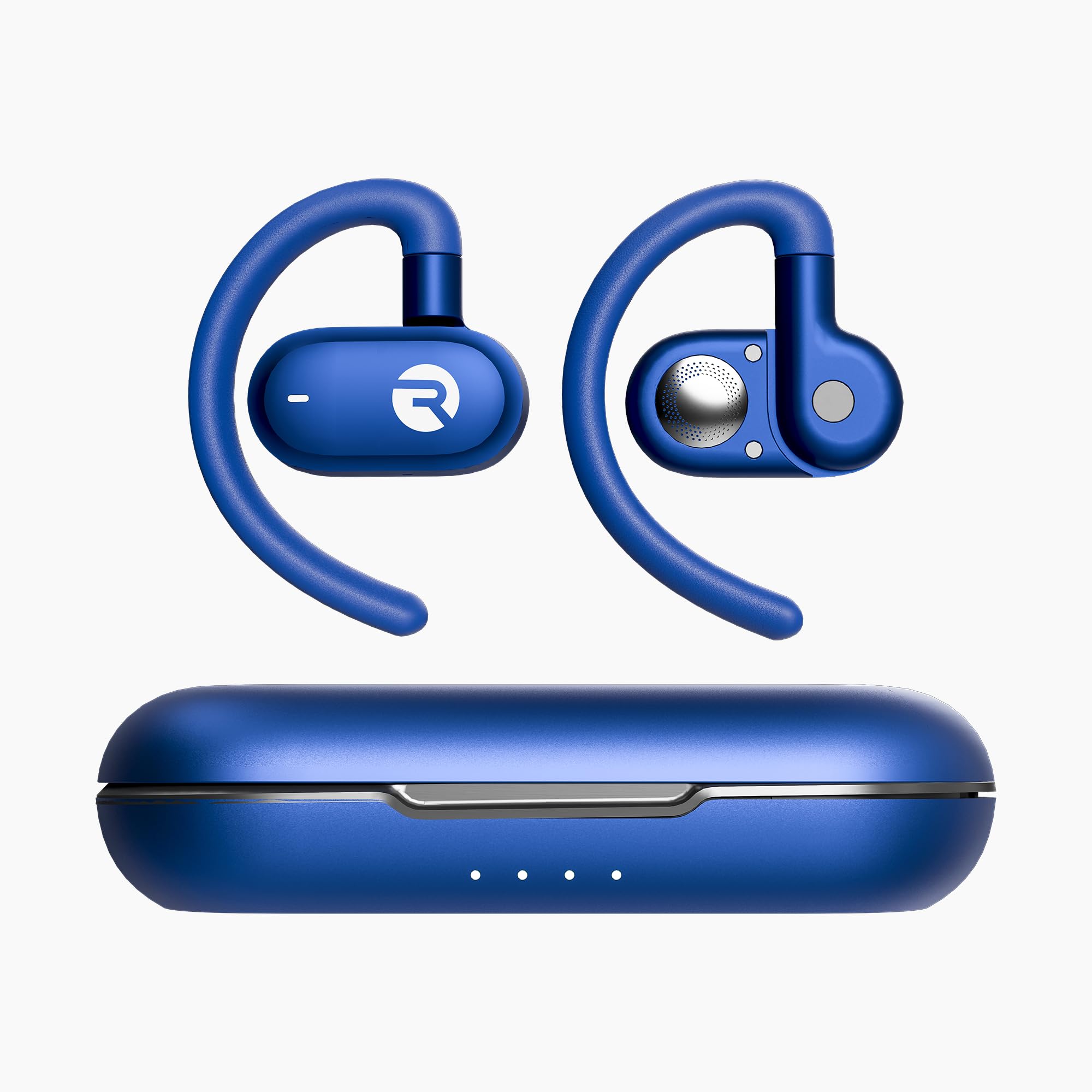 Raycon Open Earbuds - True Wireless Bluetooth Headphones with Hook Design, IPX5 Water Resistant, 40H Battery Life for Running, Cycling & Outdoor Sports (Blue)