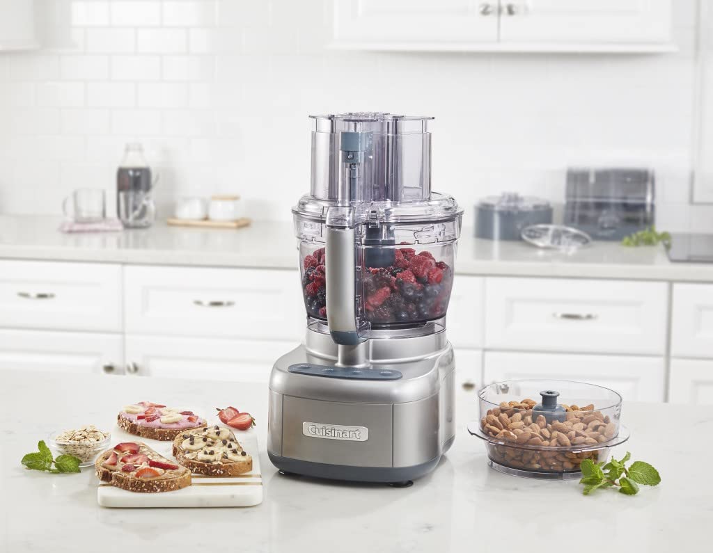 Cuisinart Elemental 13-Cup Small Food Processor - Gunmetal Finish | Compact & Powerful for Chopping, Slicing & Pureeing | Perfect for Meal Prep, Baby Food & Small Kitchens