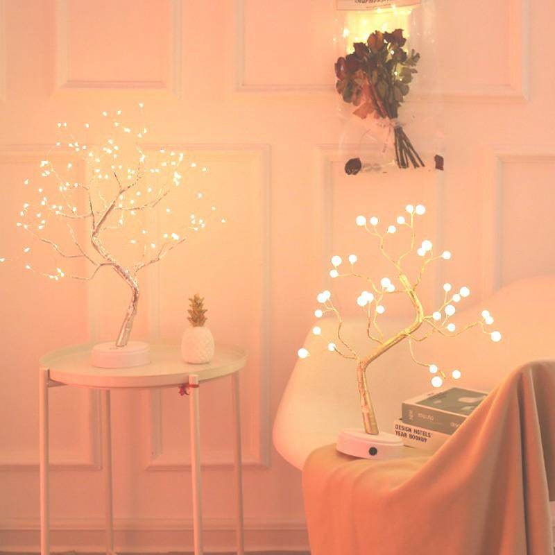 LED Bonsai Spirit Tree - Artificial Decorative Light Up Plant for Home, Office & Zen Garden Decor - Perfect for Meditation Rooms, Gift Giving & Feng Shui