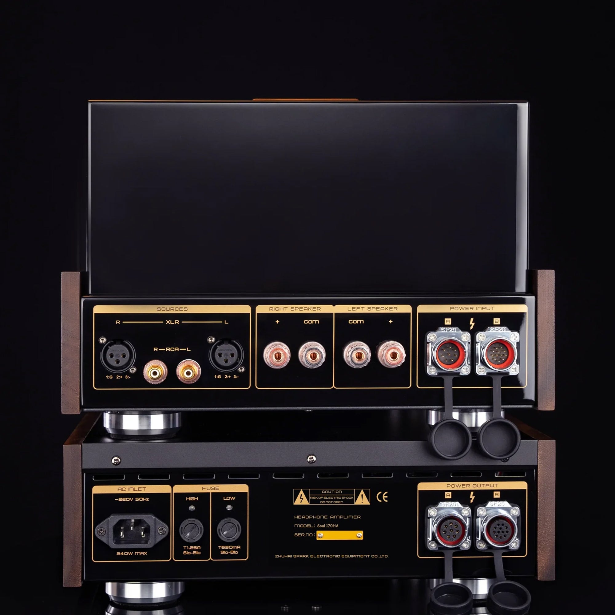 Cayin Soul 170HA Single-Ended Class A Tube Headphone Amplifier - High-Fidelity Audio for Audiophiles, Home Studio & Music Listening Sessions