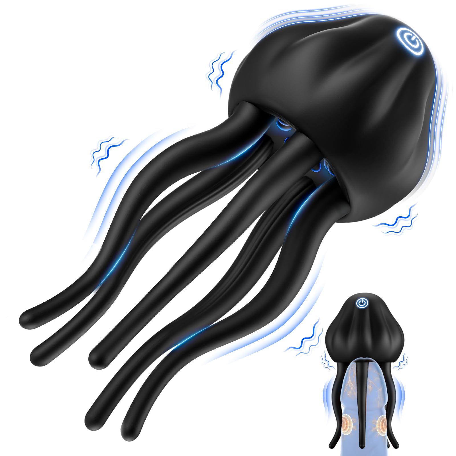 Premium Male Sex Toys - EINSEO Penis Vibrator with 10 Vibration Modes, Masturbation Sleeve for Men | Realistic Stroker for Penis, Clit & Nipple Stimulation | Adult Toy for Solo Play & Couples (Great for Spicing Up Relationships & Enhancing Intimacy)