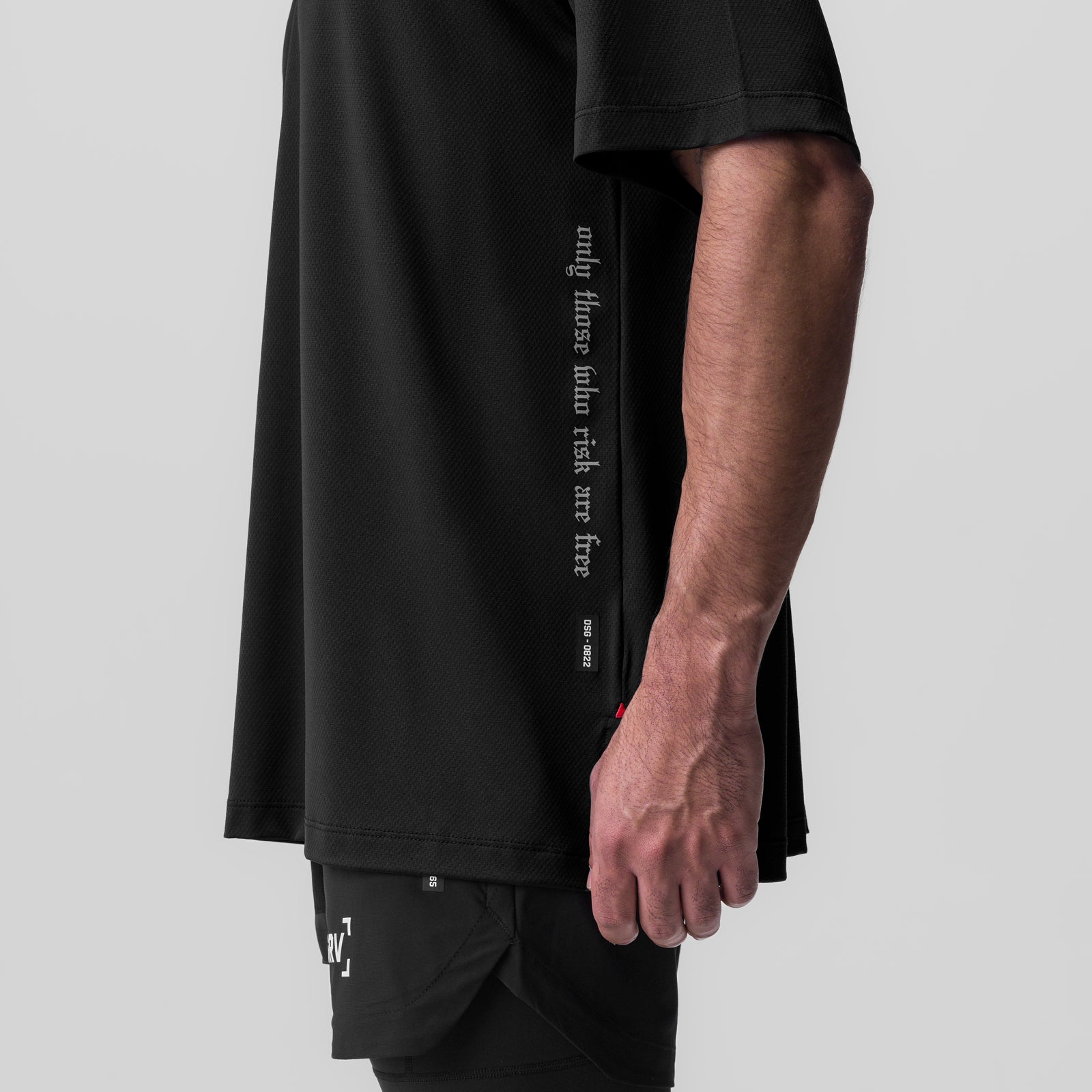 ASRV Silver Lite 2.0 Oversized T-Shirt for Men - Comfortable & Breathable Cotton Streetwear Tee - Perfect for Gym, Casual Wear & Street Style