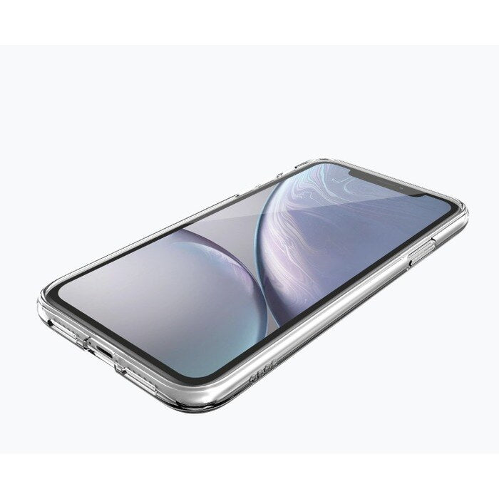 QDOS HYBRID Clear Protective Case for iPhone 11 - Shockproof & Scratch-Resistant Cover for Everyday Use, Work, and Outdoor Activities
