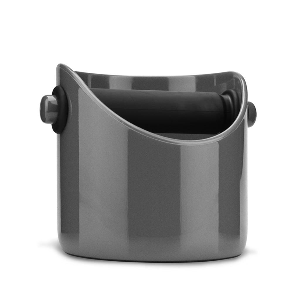 Premium Grindenstein Grey Coffee Knock Bin - Durable Stainless Steel Coffee Grounds Container for Espresso & French Press - Perfect for Home & Office Use