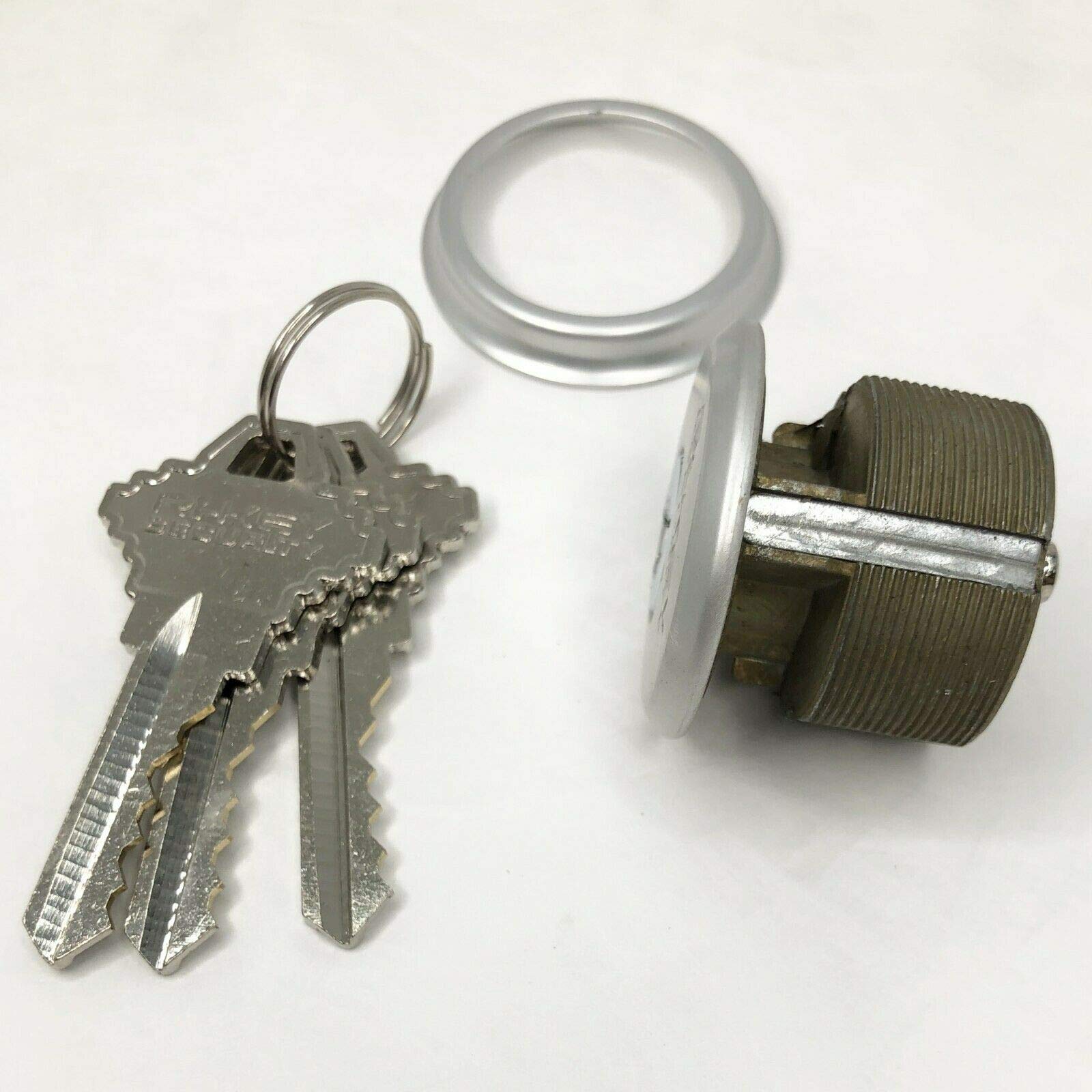 10 Pack Adams Rite Mortise Lock Cylinders 1 Inch - High Security Commercial Grade Door Locks for Storefront Entry, Office Buildings & Retail Security