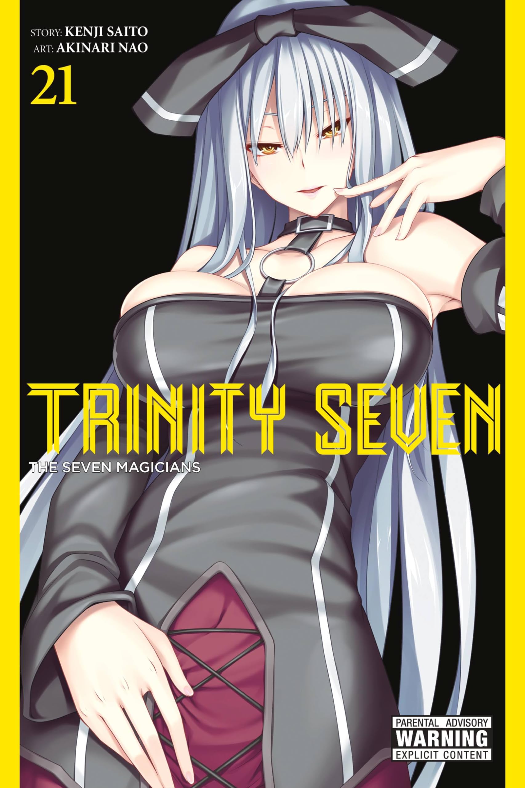 Trinity Seven Vol. 21: The Seven Magicians - Manga Book for Anime Fans | Perfect for Collectors & Fantasy Readers
