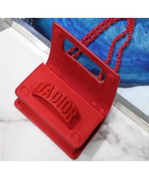 J'Adior Mini Red Ultra Matte Flap Bag - Elegant Crossbody Purse for Women, Perfect for Date Night, Parties & Special Occasions
