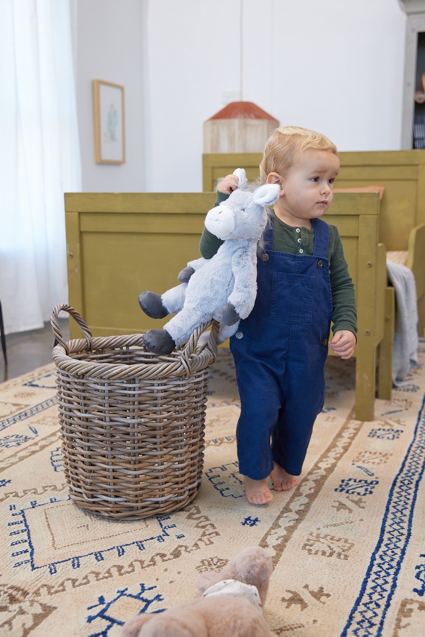 Diego the Donkey Plush Toy - Soft Stuffed Animal for Kids & Collectors | Perfect for Cuddling, Gifts, and Nursery Decor