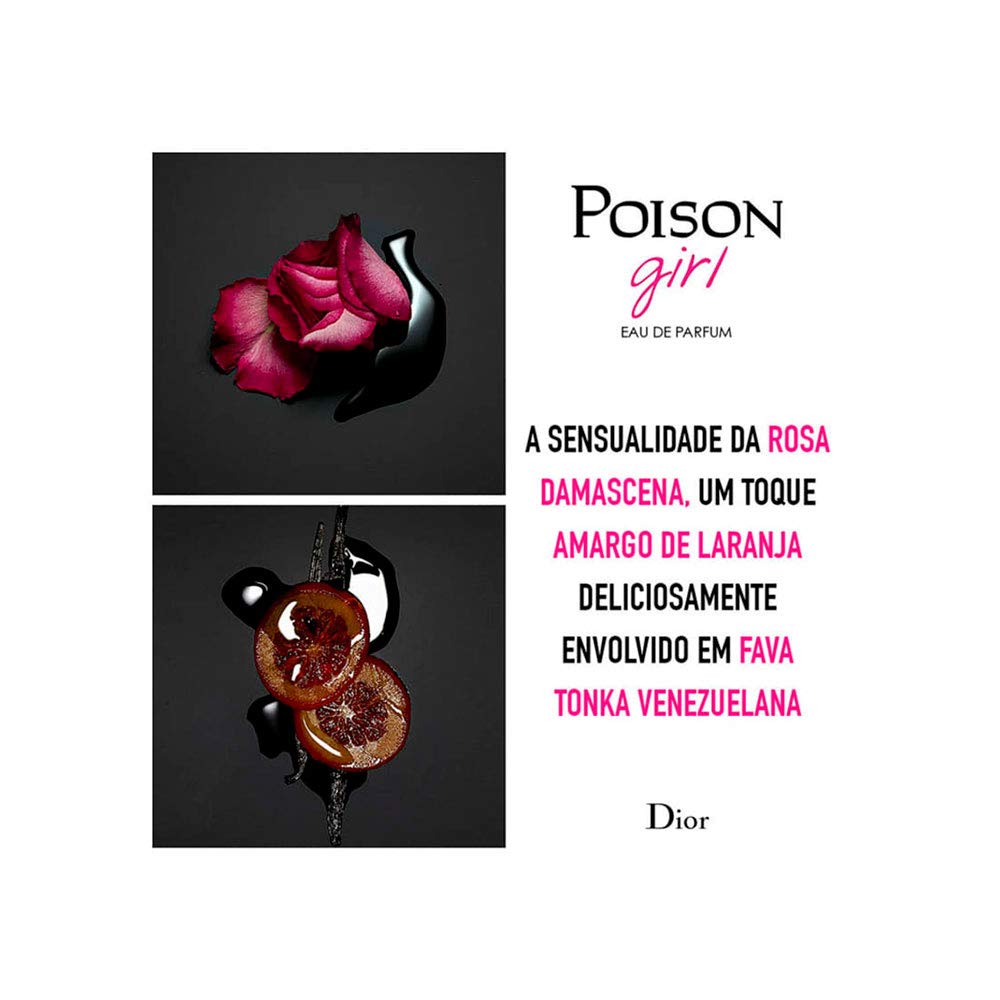 Christian Dior Poison Girl Women's Perfume - Floral Vanilla Eau de Parfum Spray, 1 oz / 30ml - Luxury Fragrance for Date Night & Special Occasions