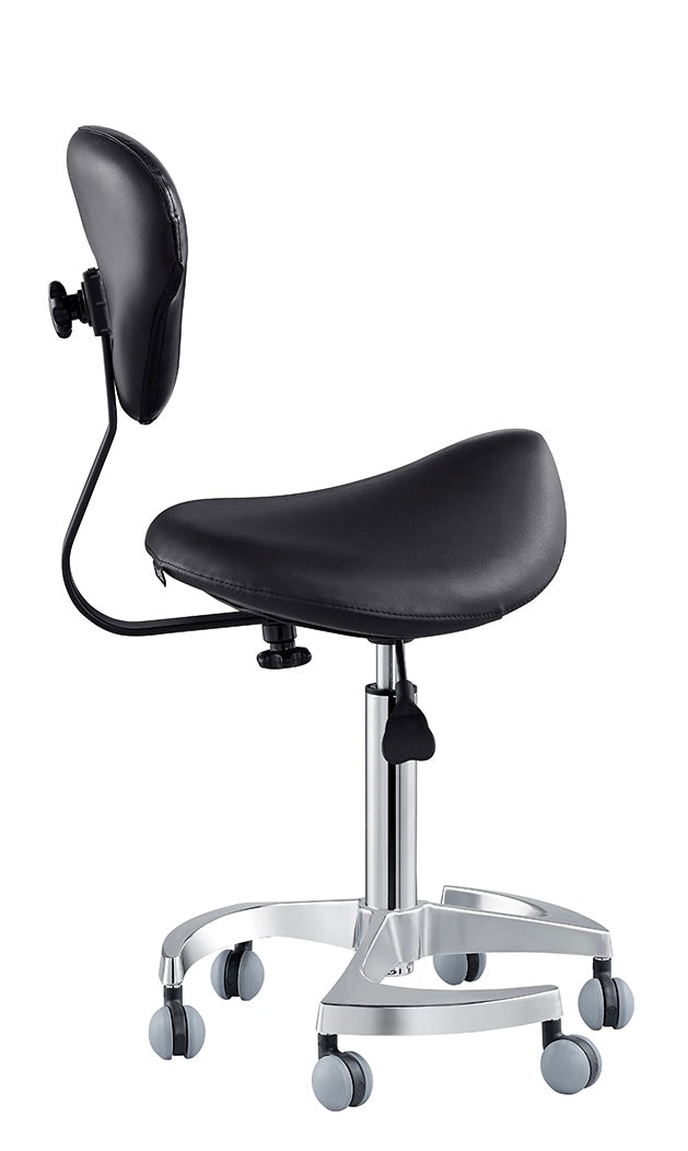 Premium Adjustable Tao Saddle Stool - Ergonomic Seat for Office, Salon, Massage & Home Use - Comfortable Posture Support for Long Sitting Hours