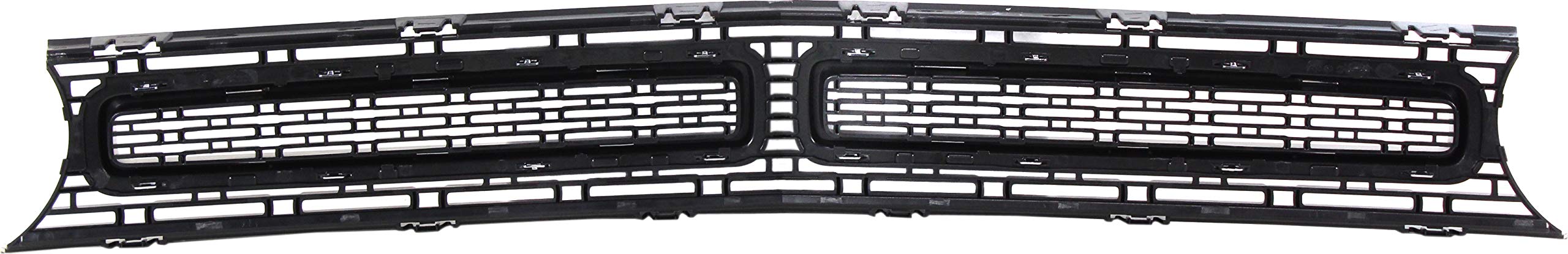 Garage-Pro Grille Assembly for Dodge Challenger 2015-2017 - Textured Black with Chrome Molding - Fits GT/R/T/R/T Plus/R/T 392/SXT/SXT Plus Models - Upgrade Your Car's Front End Style for Street & Show