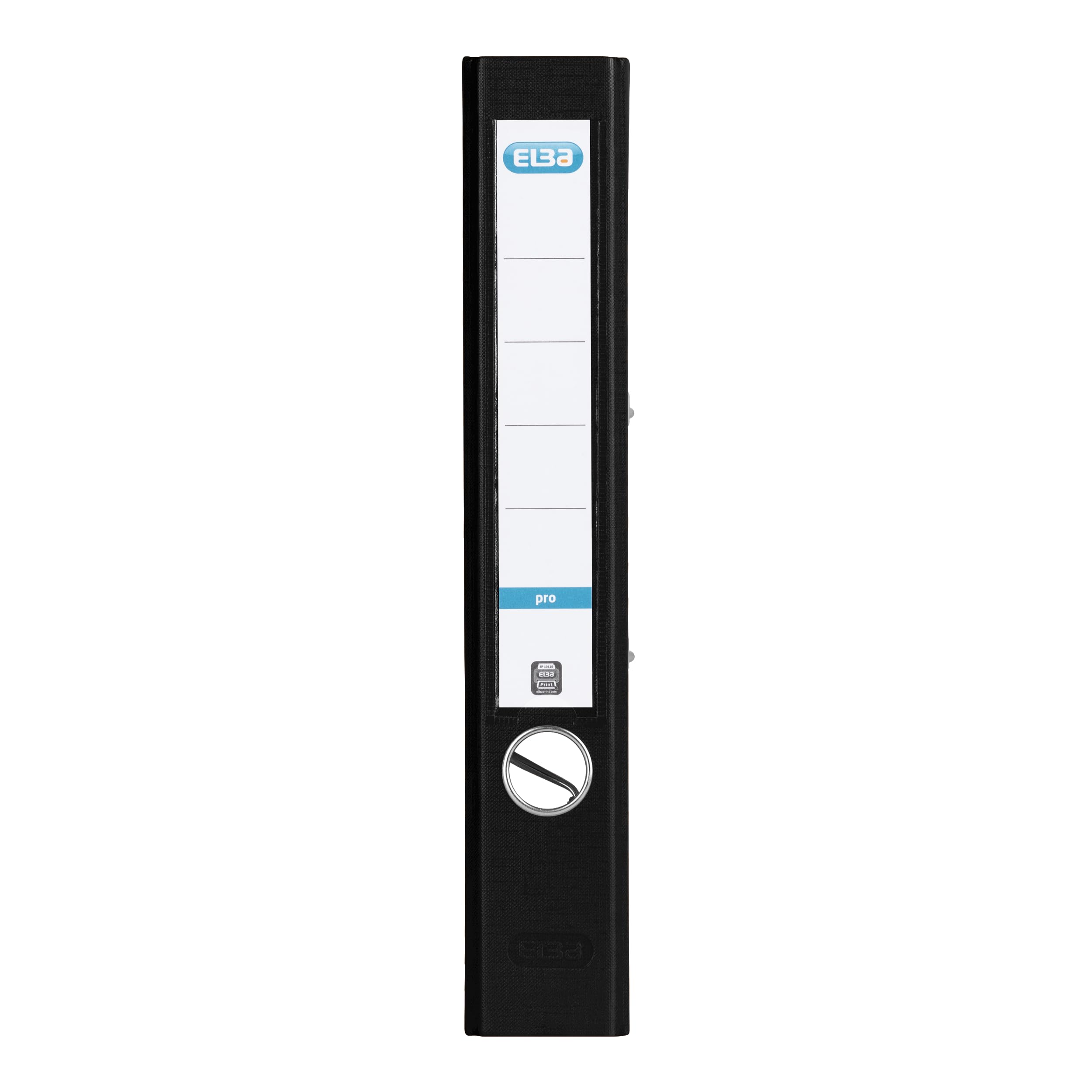 Smart Pro Lever Arch File A4 - Wide Removable Spine Label, Black (100202154) - Perfect for Office Organization, School Binders & Document Storage