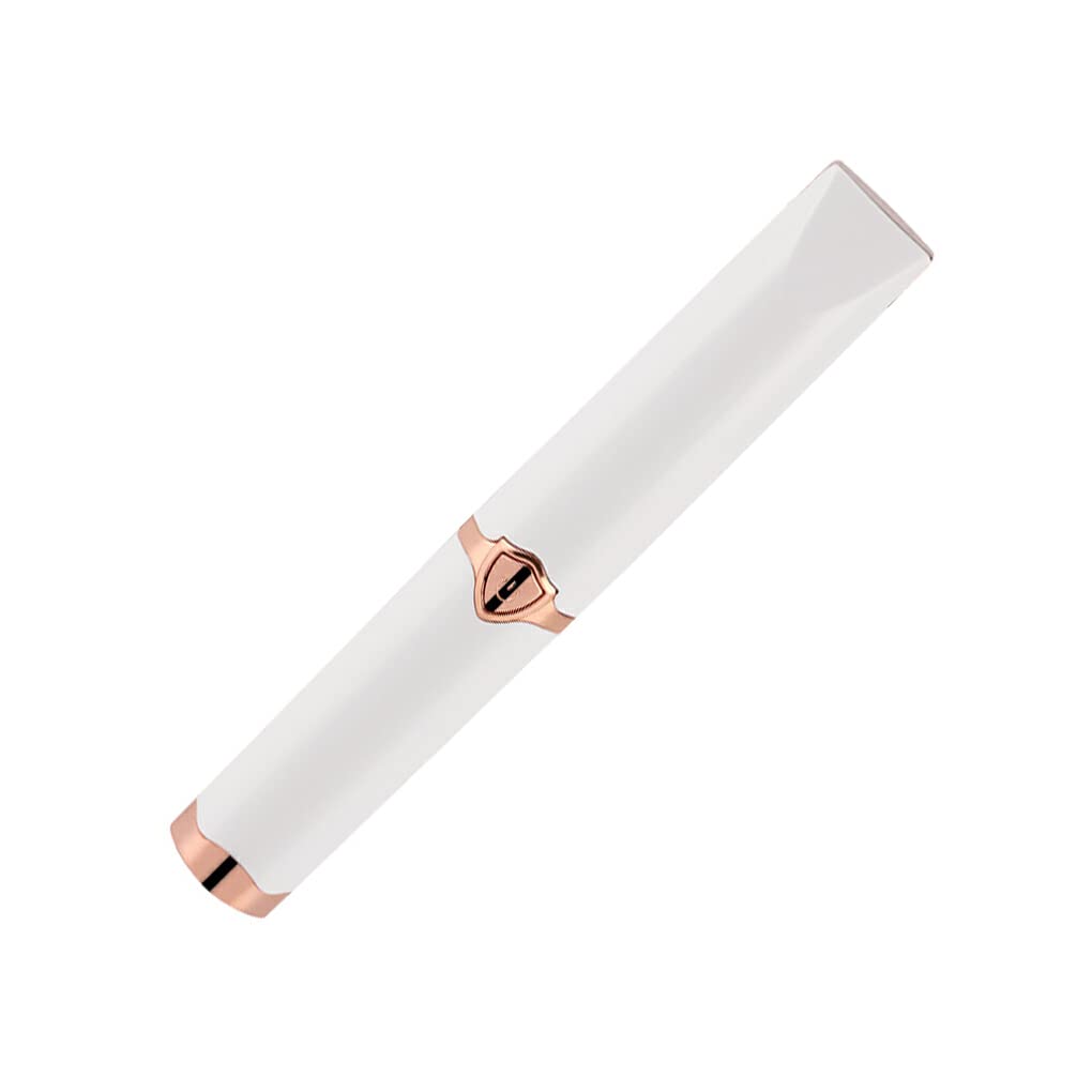 Professional Heated Eyelash Curler for Girls - Portable Makeup Tool with Safe Heating Technology for Salon & Home Use - Perfect for Lash Lifting, Volume Curling & Natural Eye Makeup Looks (White)