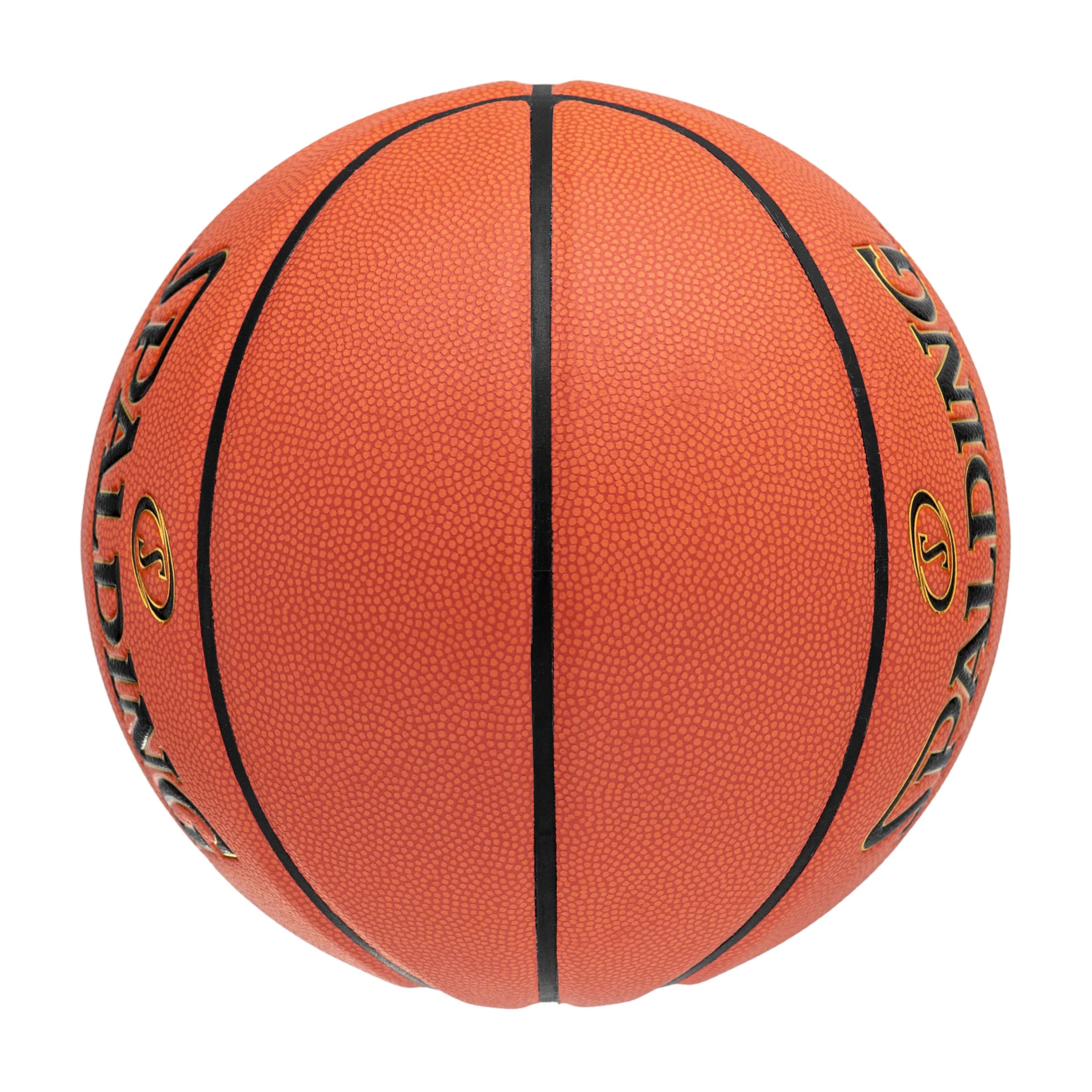 Spalding TF-1000 Indoor Game Basketball - Premium Composite Leather, Official Size 29.5