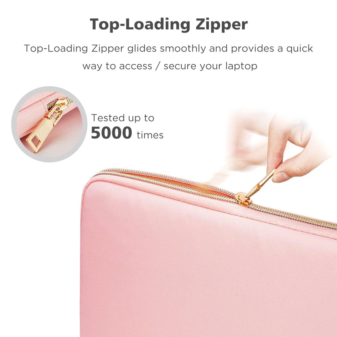 NIDOO 14 Inch Laptop Sleeve Protective Case - Compatible with 15