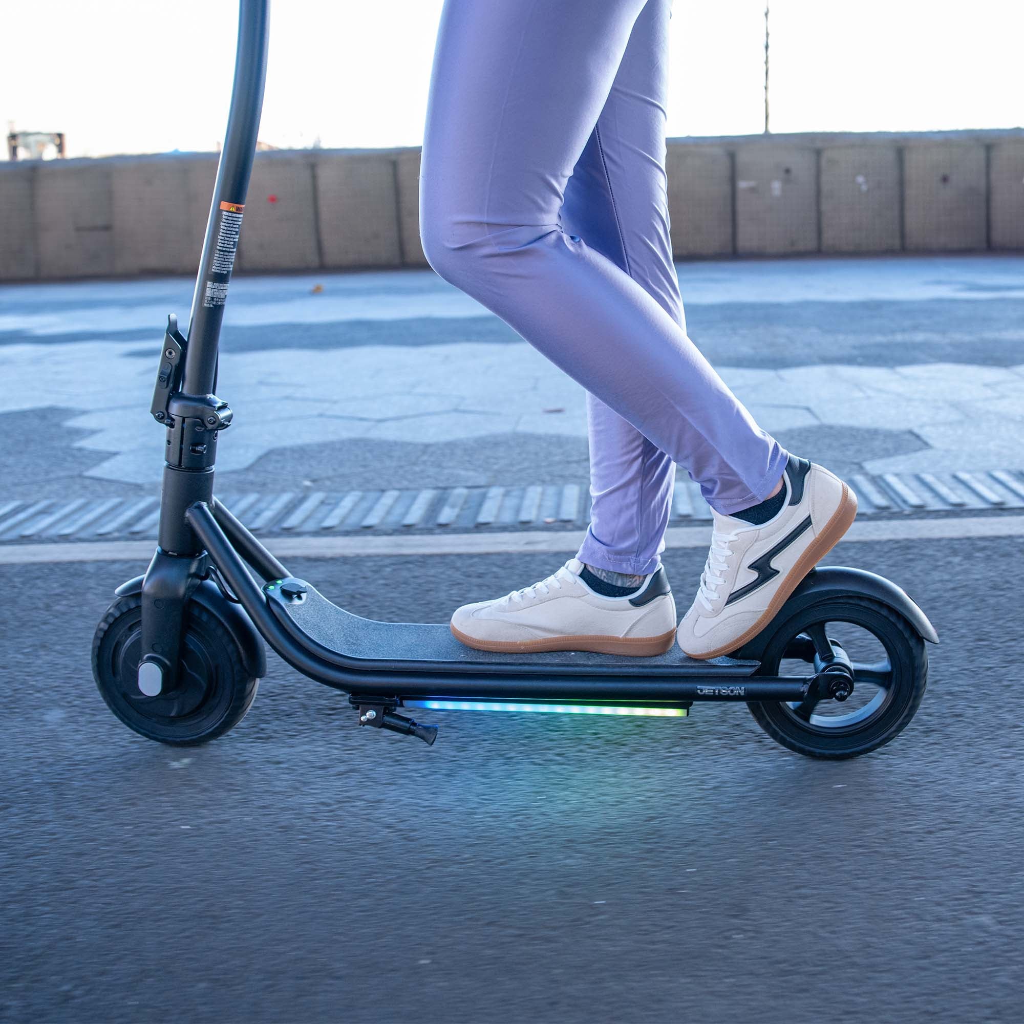 Ember Electric Scooter for Adults - 500W Motor, 18.6 MPH, 15.5 Mile Range - Foldable Commuter E-Scooter for Urban Travel, Campus, Last-Mile Transportation