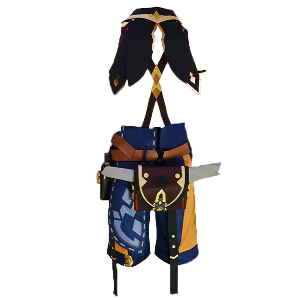 Genshin Impact Bennett Cosplay Costume - Official Character Outfit for Halloween, Anime Conventions & Roleplay Events