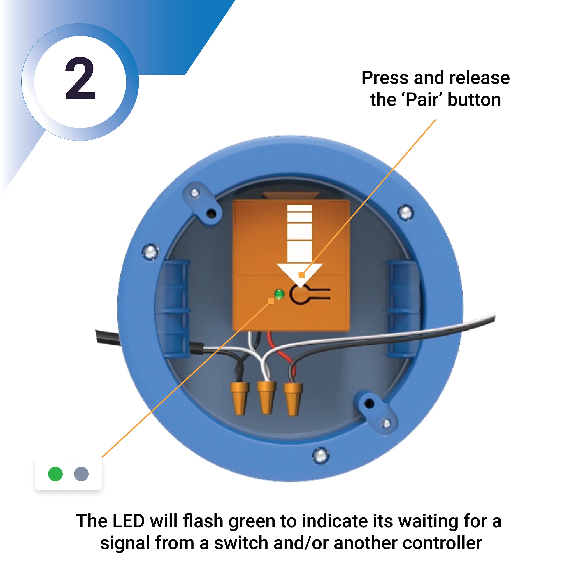 Levven Wireless Dimmer Controller - UL & ETL Certified Smart Light Dimmer Switch Kit | Compatible with Levven Wireless Switches | Easy Installation for Home, Office & Commercial Lighting Control