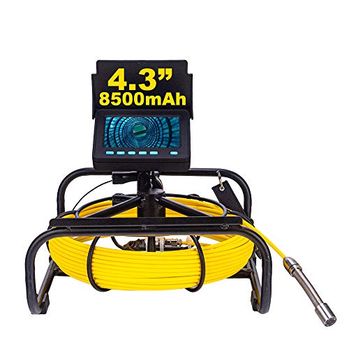 SYANSPAN 17mm Sewer Inspection Camera with LED Light - 4.3
