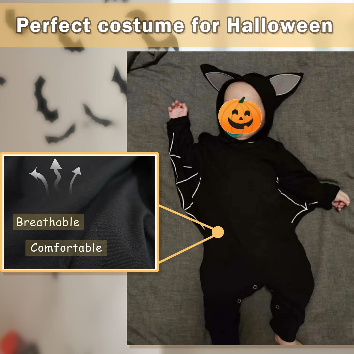 Adorable Dalmatian Costume for Baby Boys & Girls - Cute Animal Bodysuit for Halloween, Christmas & Photo Shoots