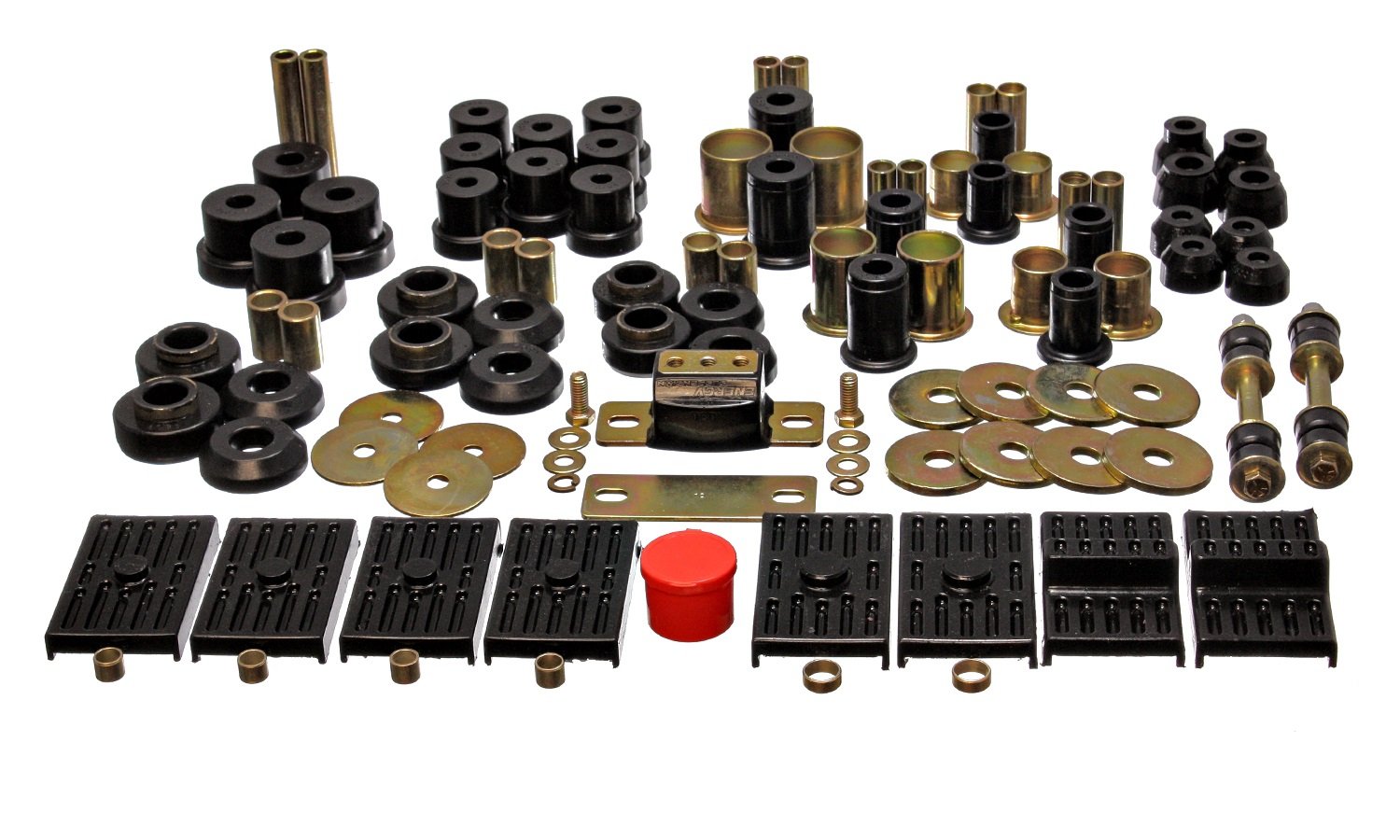 Energy Suspension 3.18117G HYPER-FLEX Complete Master Bushing Kit - High Performance Polyurethane Bushings for Enhanced Vehicle Handling & Ride Comfort - Perfect for Off-Road, Racing & Daily Driving Applications