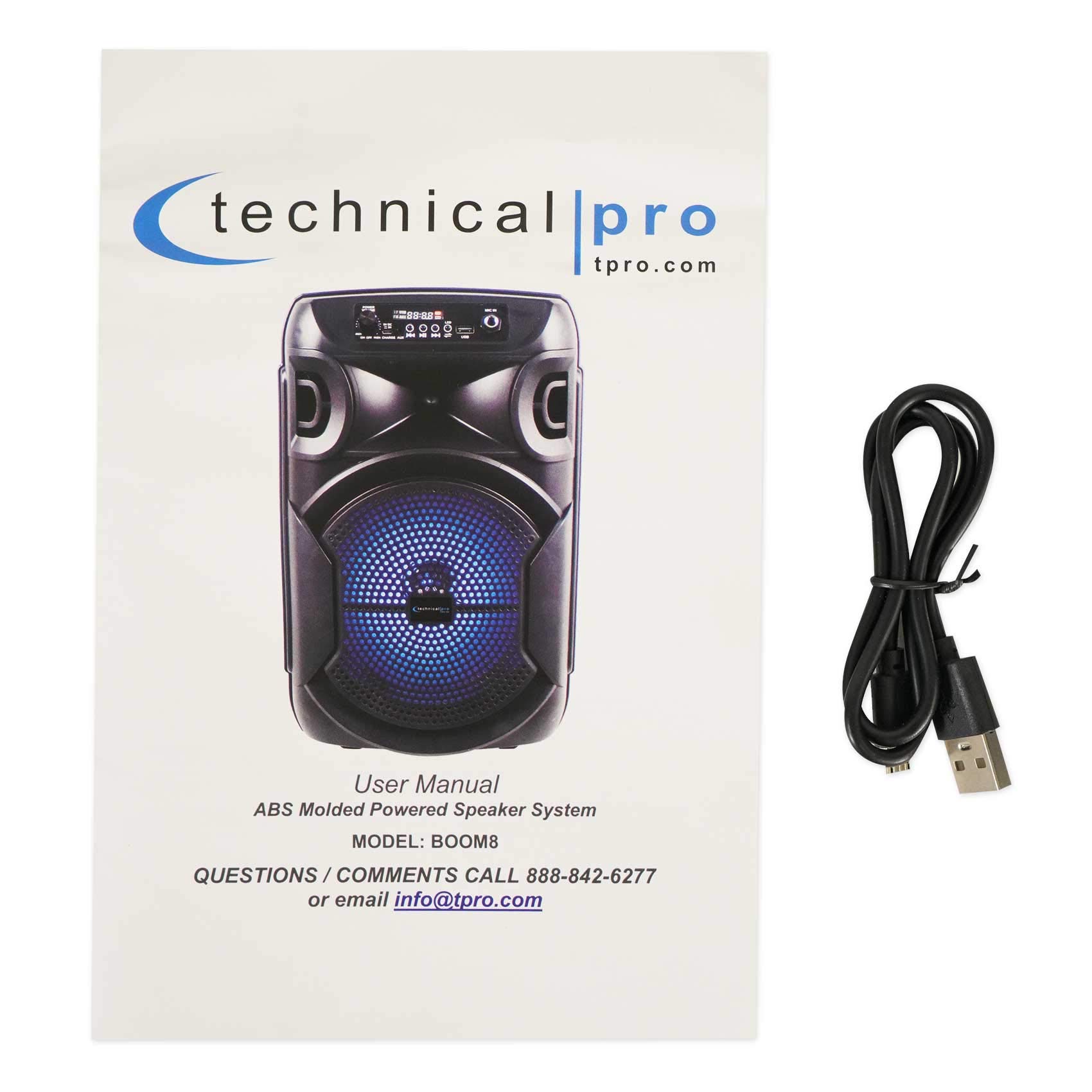 Technical Pro BOOM8 Wireless TWS Portable 8