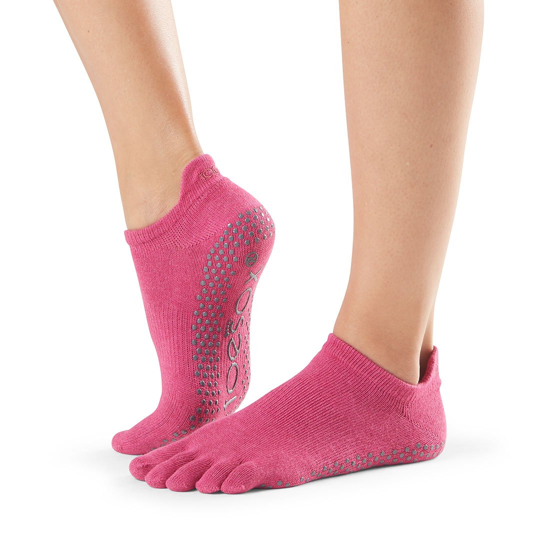 ToeSox Low Rise Grip Socks for Yoga, Pilates & Barre - Non-Slip Workout Socks with Arch Support for Women