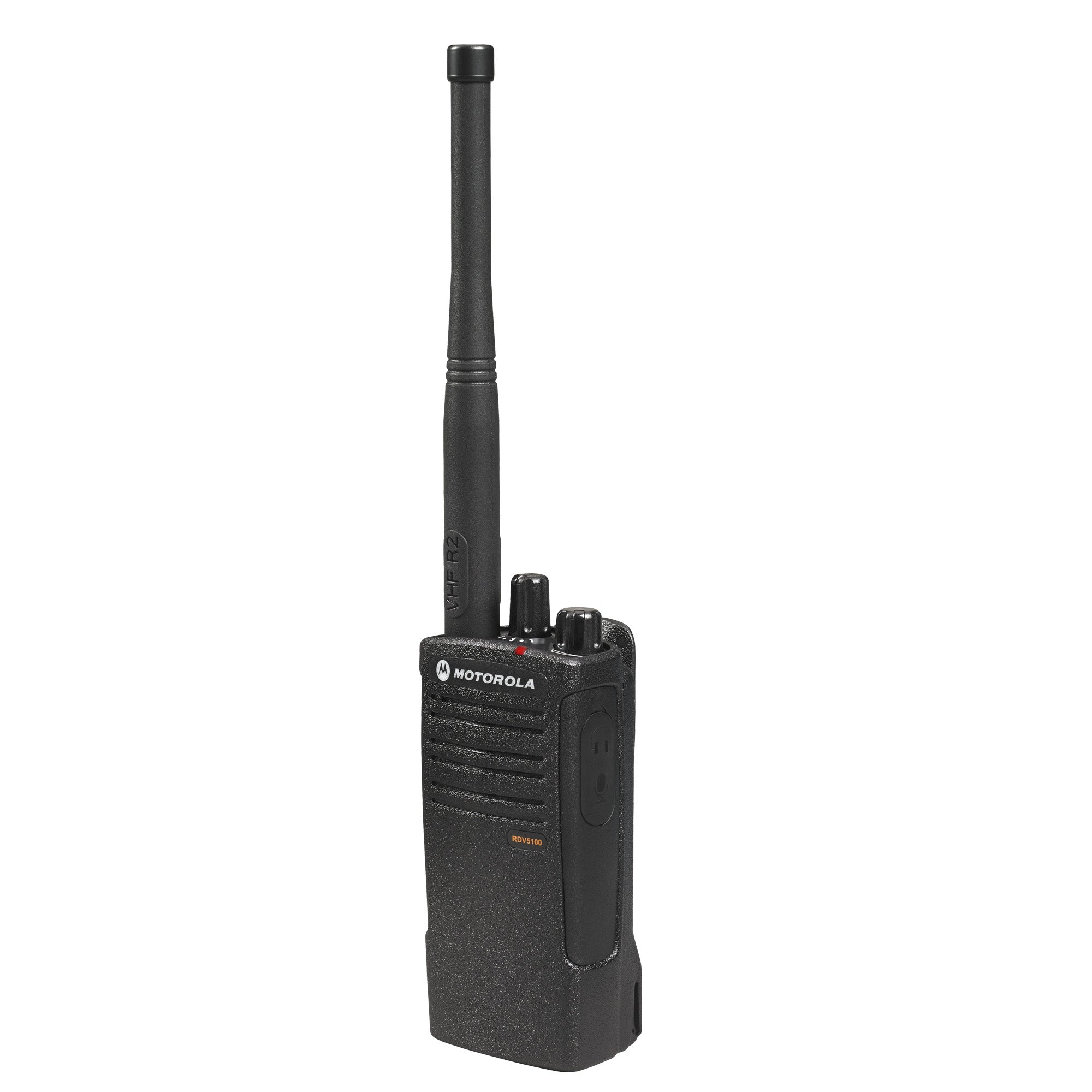 Motorola RDV5100 6-Pack Two-Way Radio Bundle with Multi-Unit Charger & Headsets - Perfect for Construction, Warehouses, and Event Security Teams