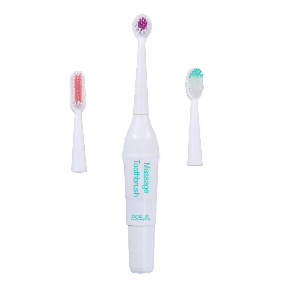 POPETPOP Electric Toothbrush for Dogs & Cats - Pet Dental Care Kit with Soft Bristles, Teeth Cleaner for Small & Large Pets (Battery Not Included) - Perfect for Daily Oral Hygiene & Fresh Breath at Home
