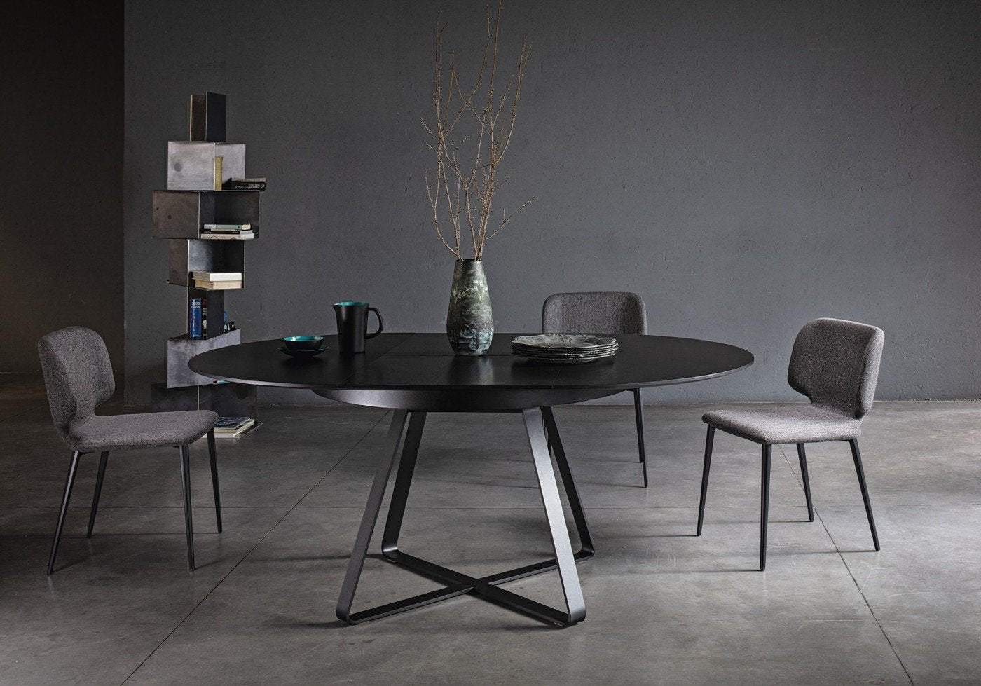 Midj Paul Dining Table - Modern Wooden Dining Room Table for 6 - Perfect for Family Gatherings & Dinner Parties