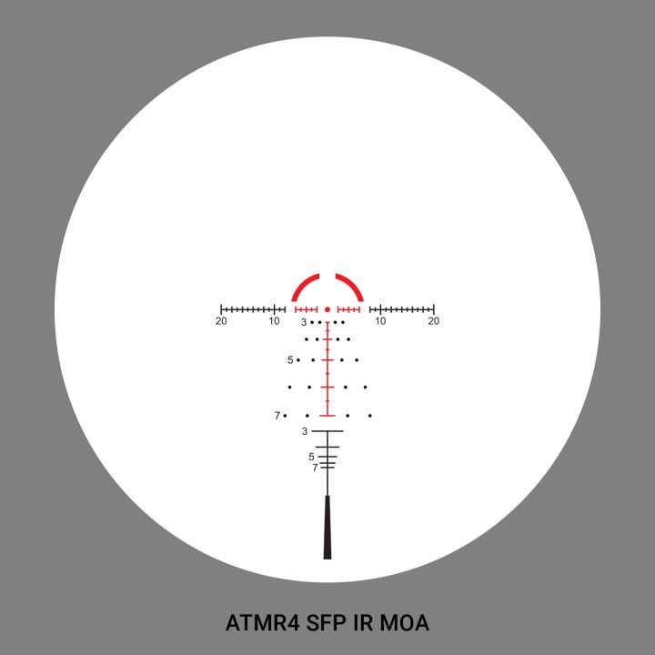 Athlon Helos BTR GEN 2 1-10x28mm SFP Rifle Scope with ATMR4 Reticle, 34mm Tube, MOA Adjustments & Illumination - Perfect for Tactical Shooting, Hunting, and Long-Range Precision