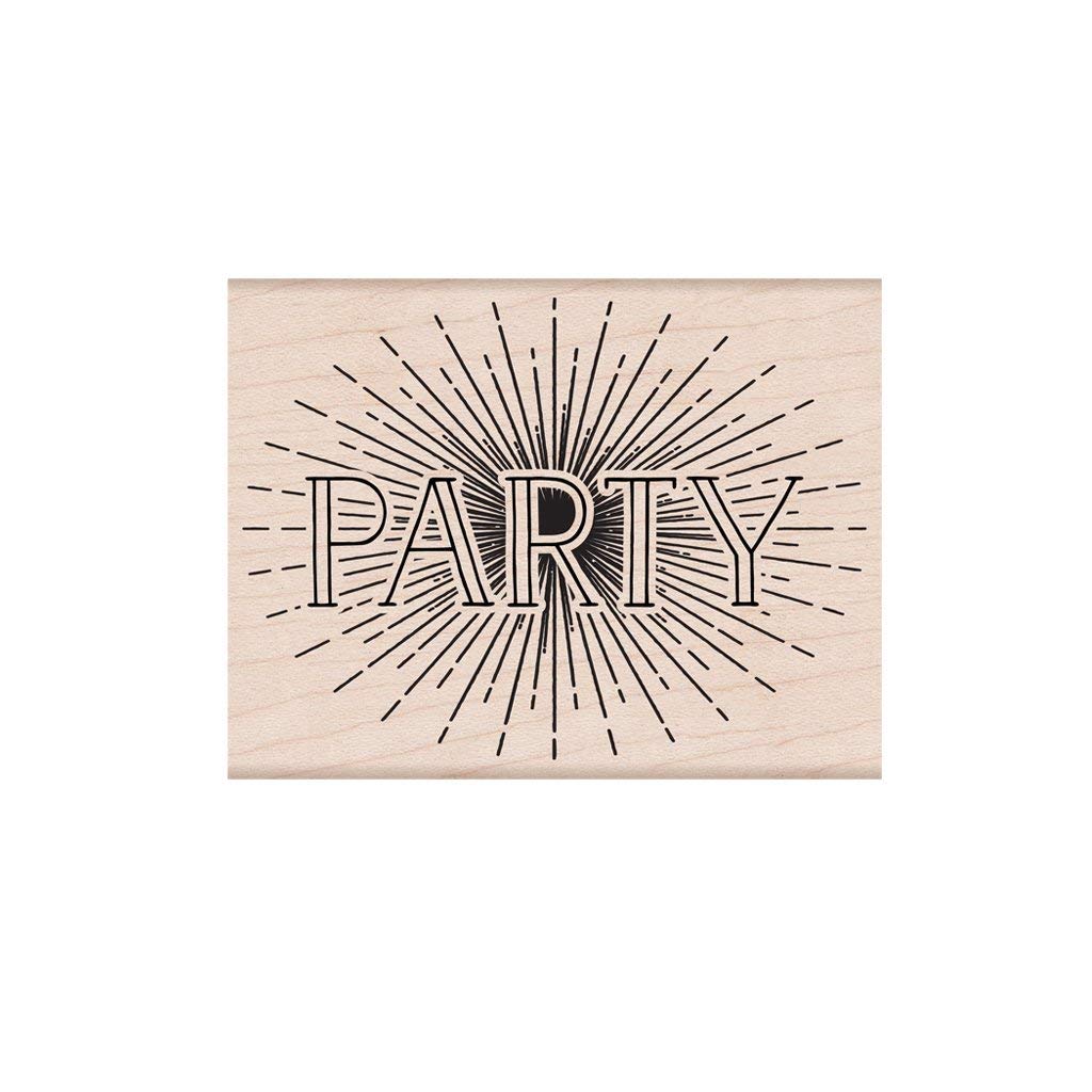 Hero Arts K6425 Wood Stamp Set - Perfect for Birthday Party Invitations, Greeting Cards, and DIY Scrapbooking Projects