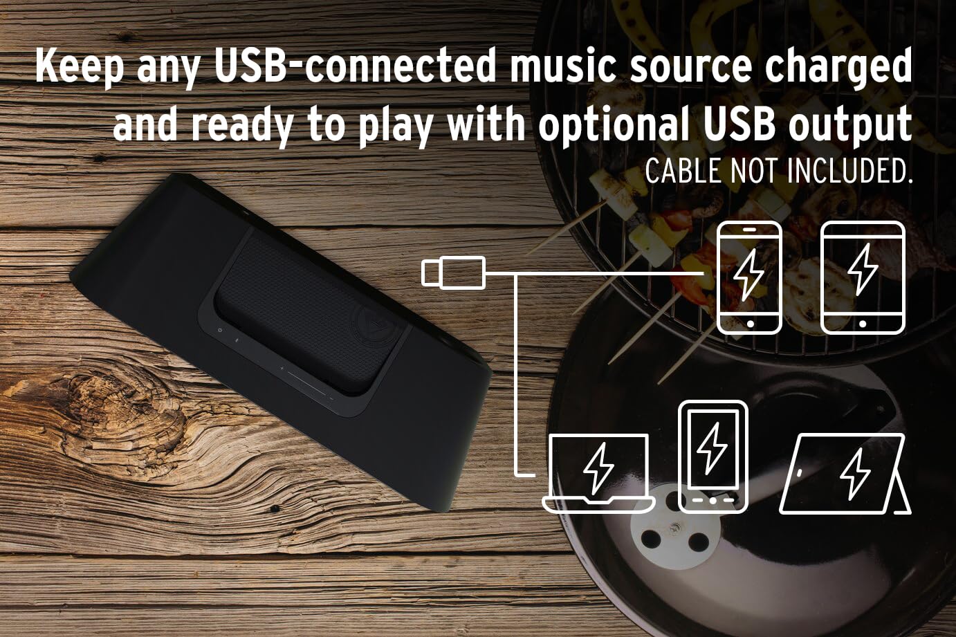 Klipsch Groove XXL Portable Bluetooth Speaker - Premium Sound, Wireless Streaming, 12-Hour Battery Life - Perfect for Outdoor Parties, Beach Trips & Home Entertainment